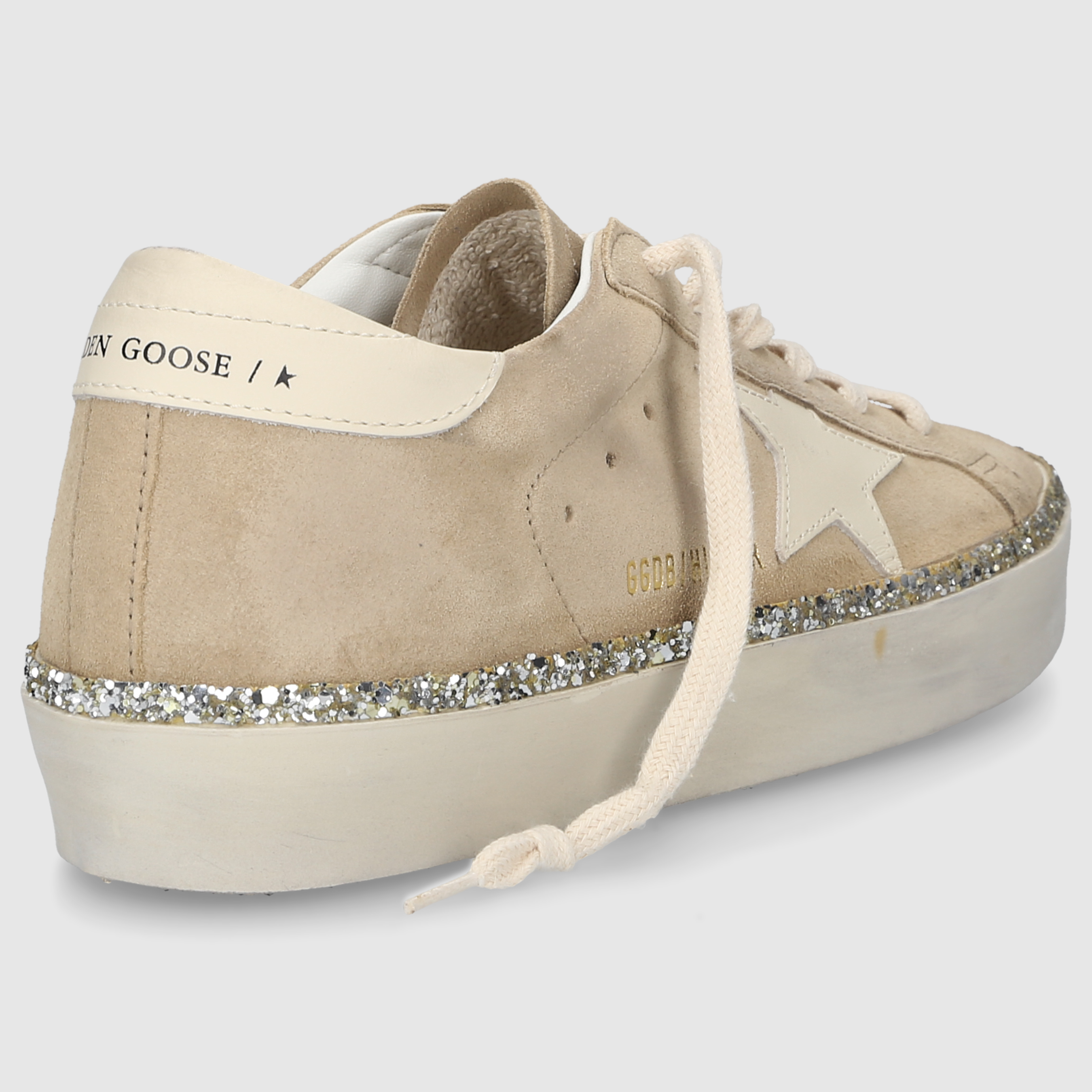 Golden Goose Damen Sneaker GWF00118 BEIGE-SILBER