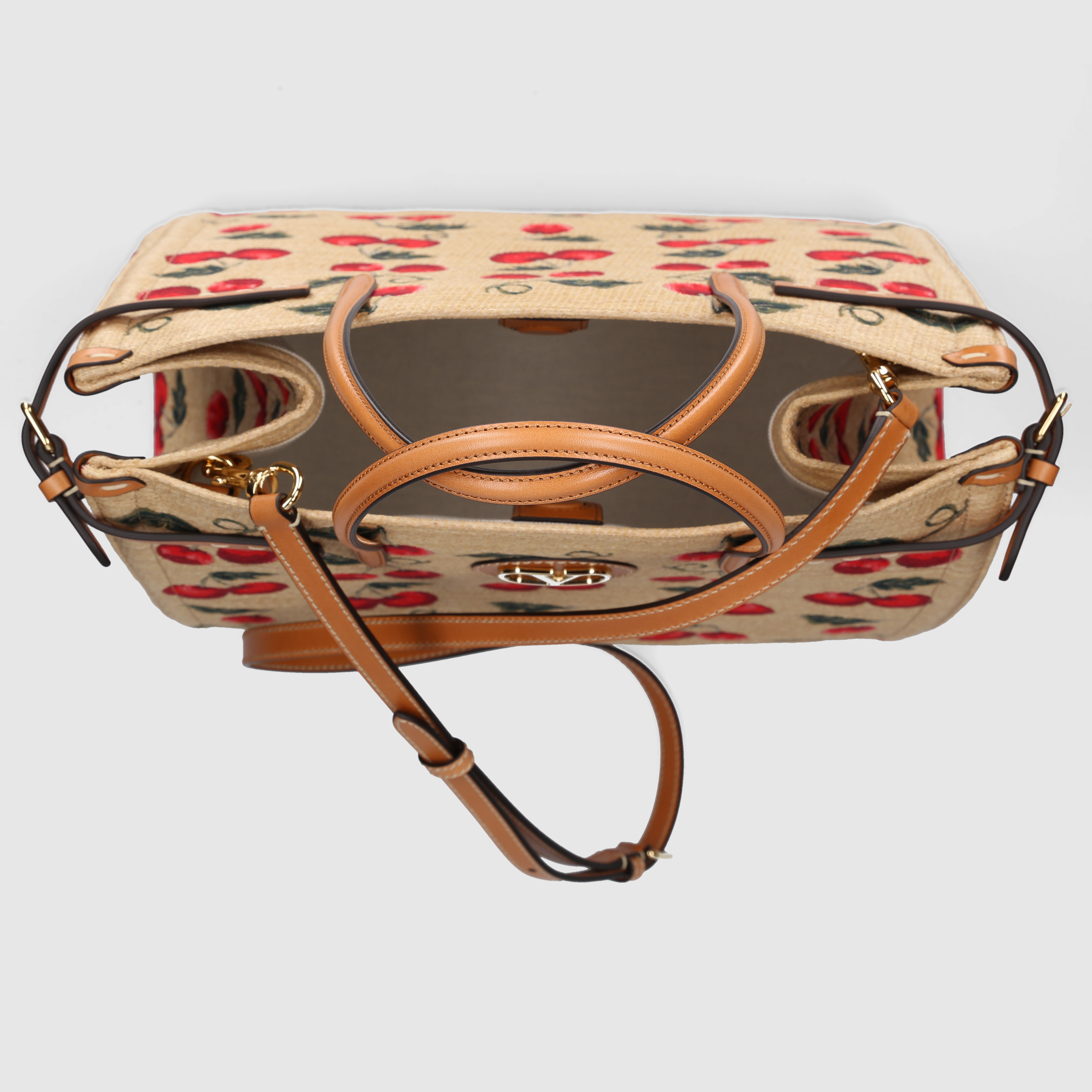 Valentino Garavani women's bags 6W0B0R19MCZ BEIGE-RED