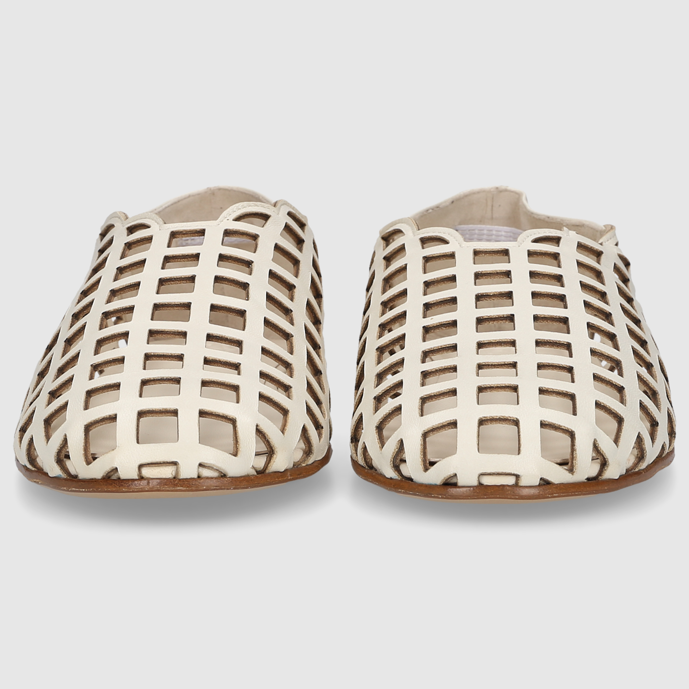 Giaborghini Damen Clogs PABBLEAT6500 Weiß
