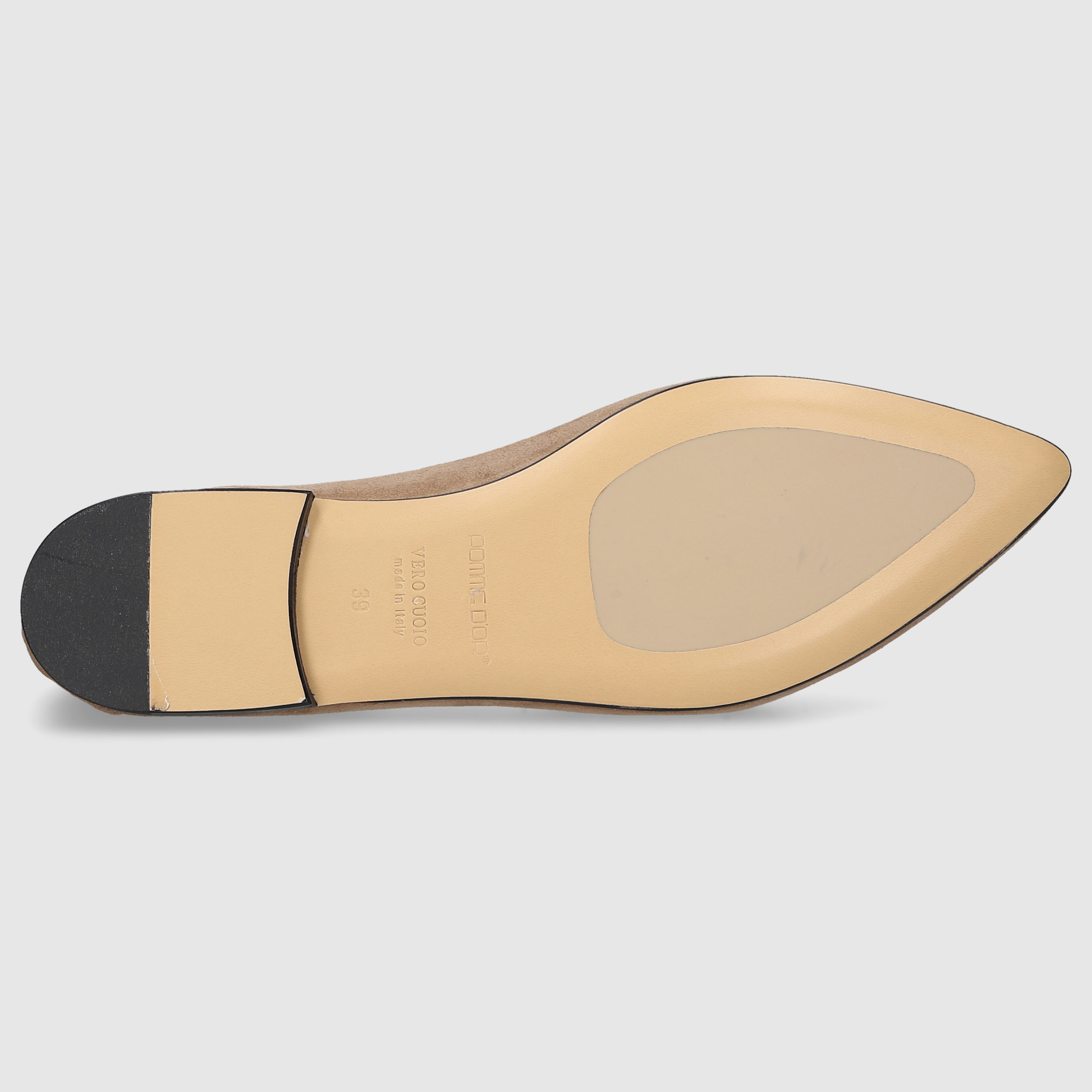 Pomme D`OR Damen Ballerinas 0811 HL BRAUN