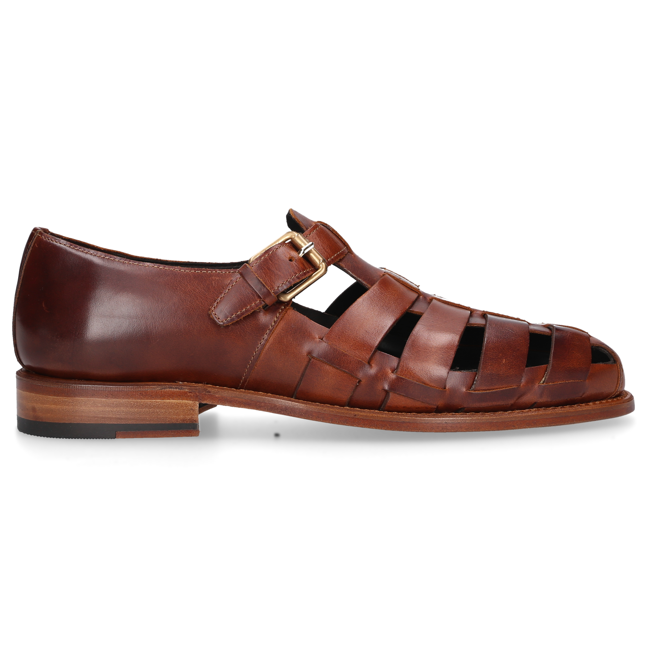 Heinrich Dinkelacker Men's London Sandal MA - Amber