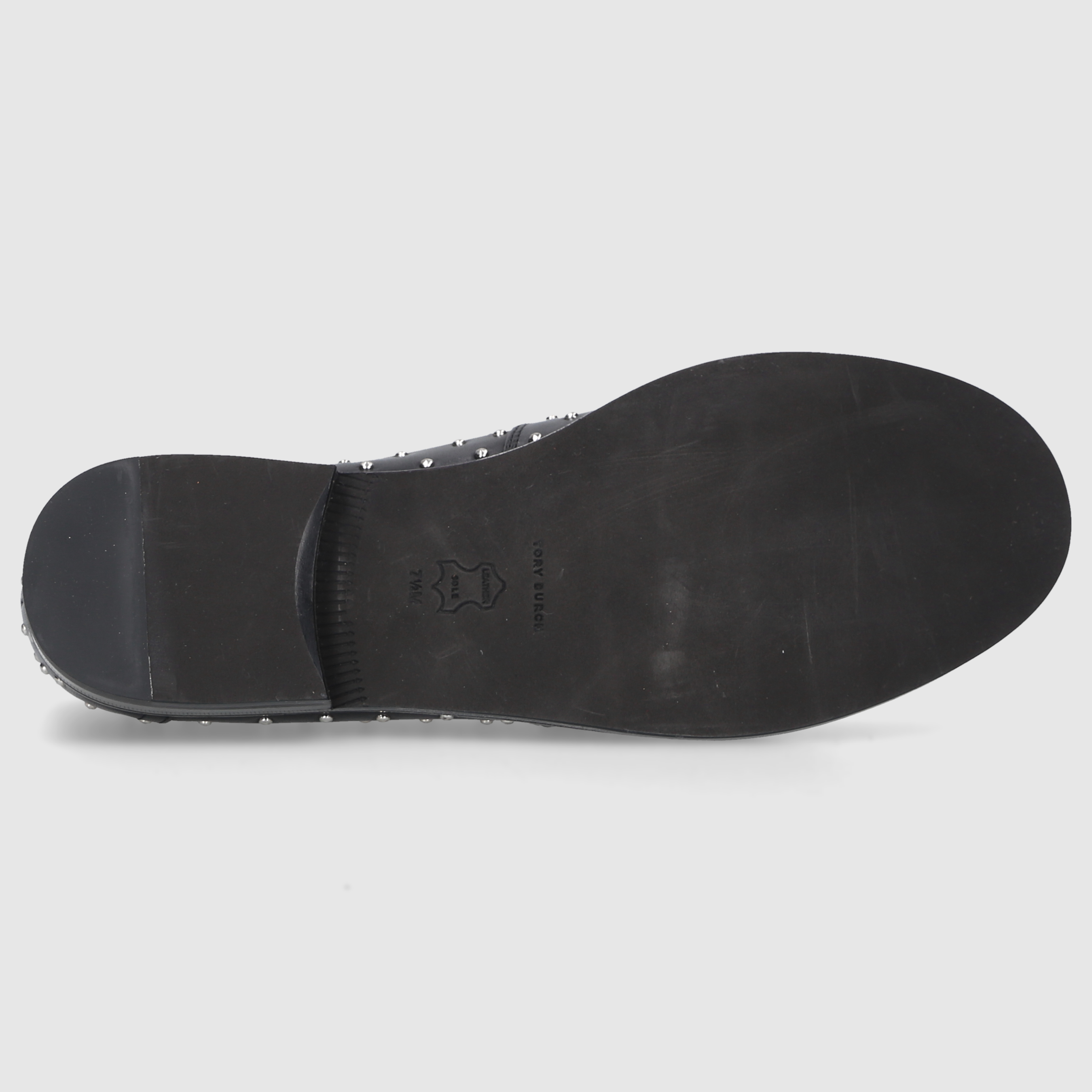 Tory Burch women's loafer 159881 calfskin studs black