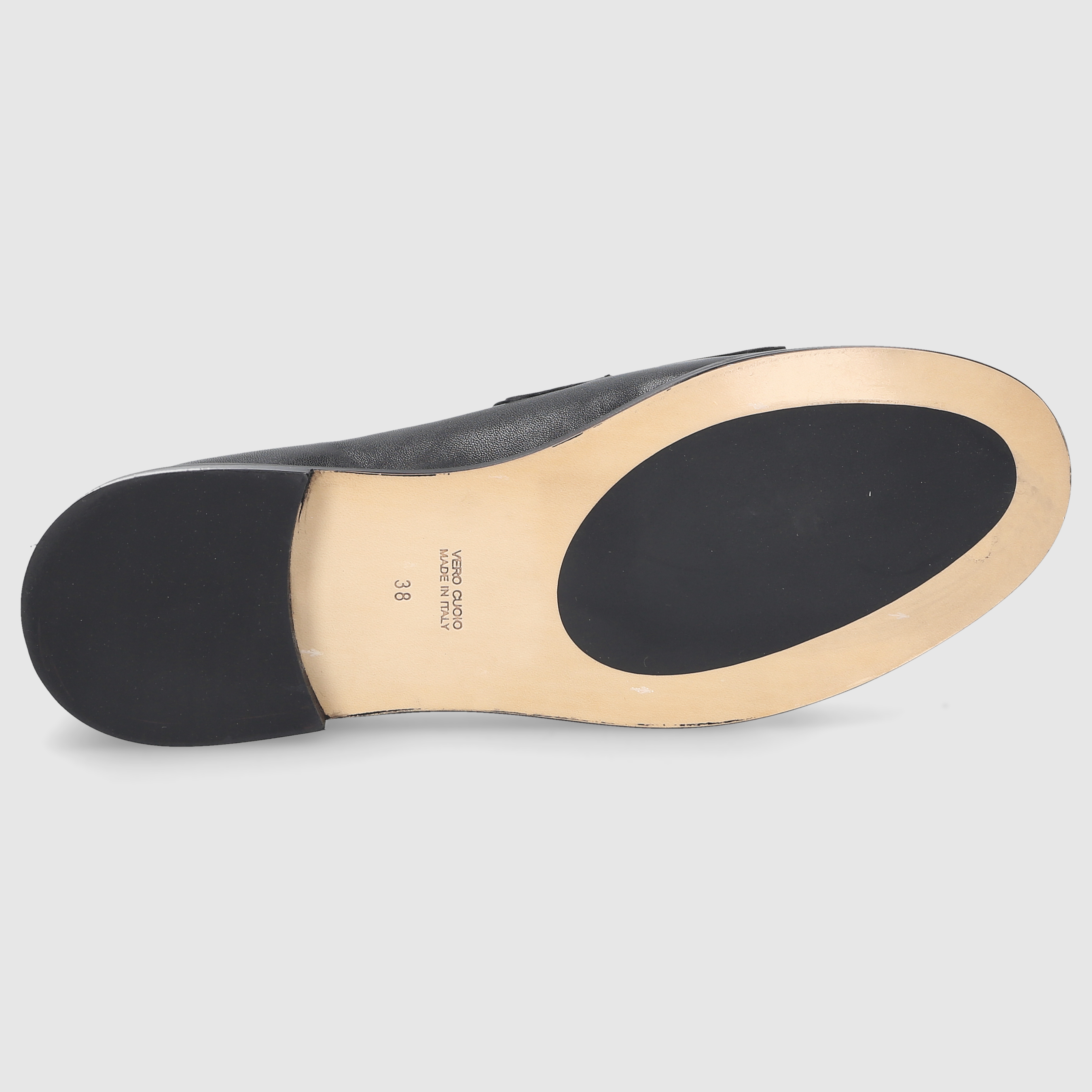 P. Dolce women's moccasins D0450001 BLACK