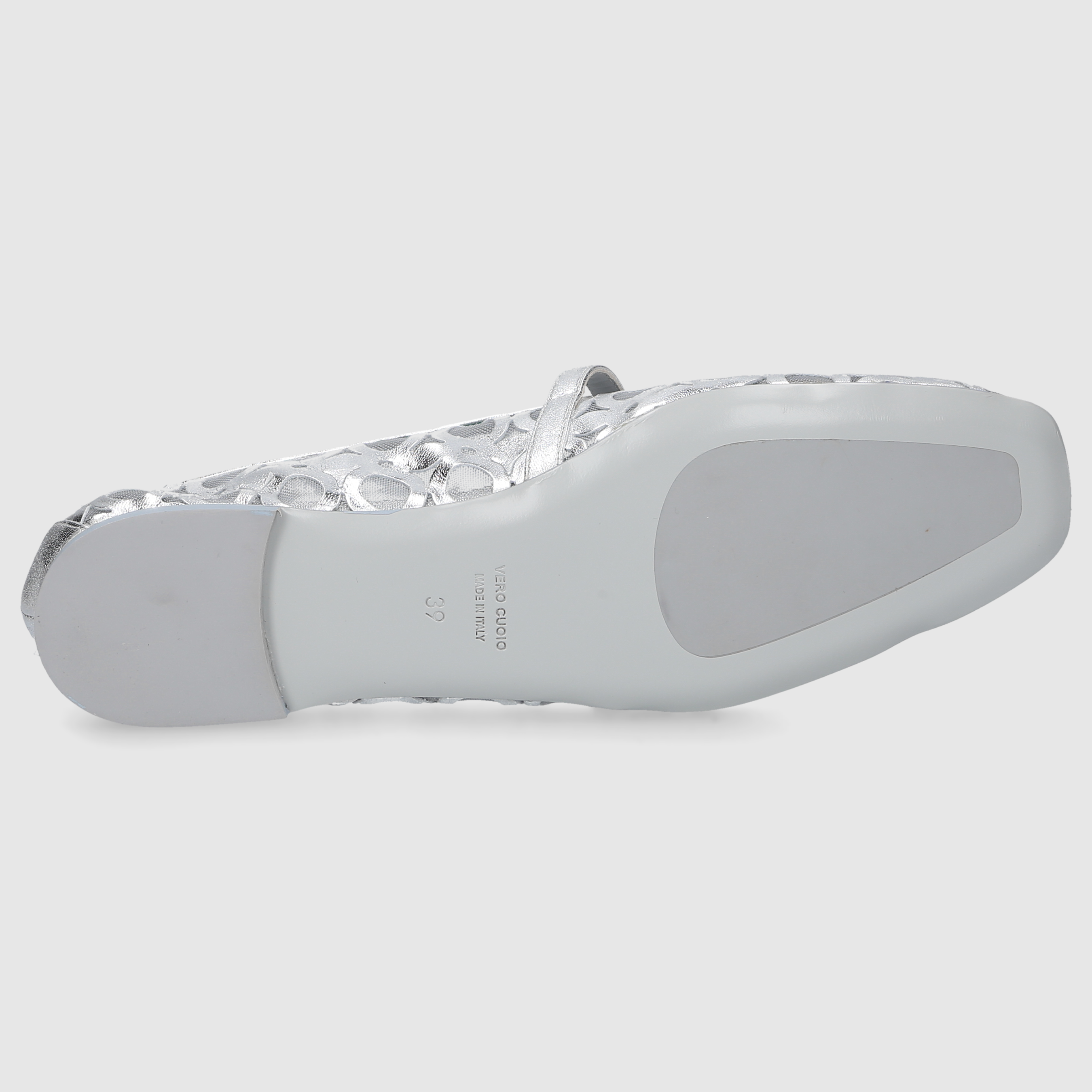 Roberto Festa Damen Ballerinas BESSEL SILBER