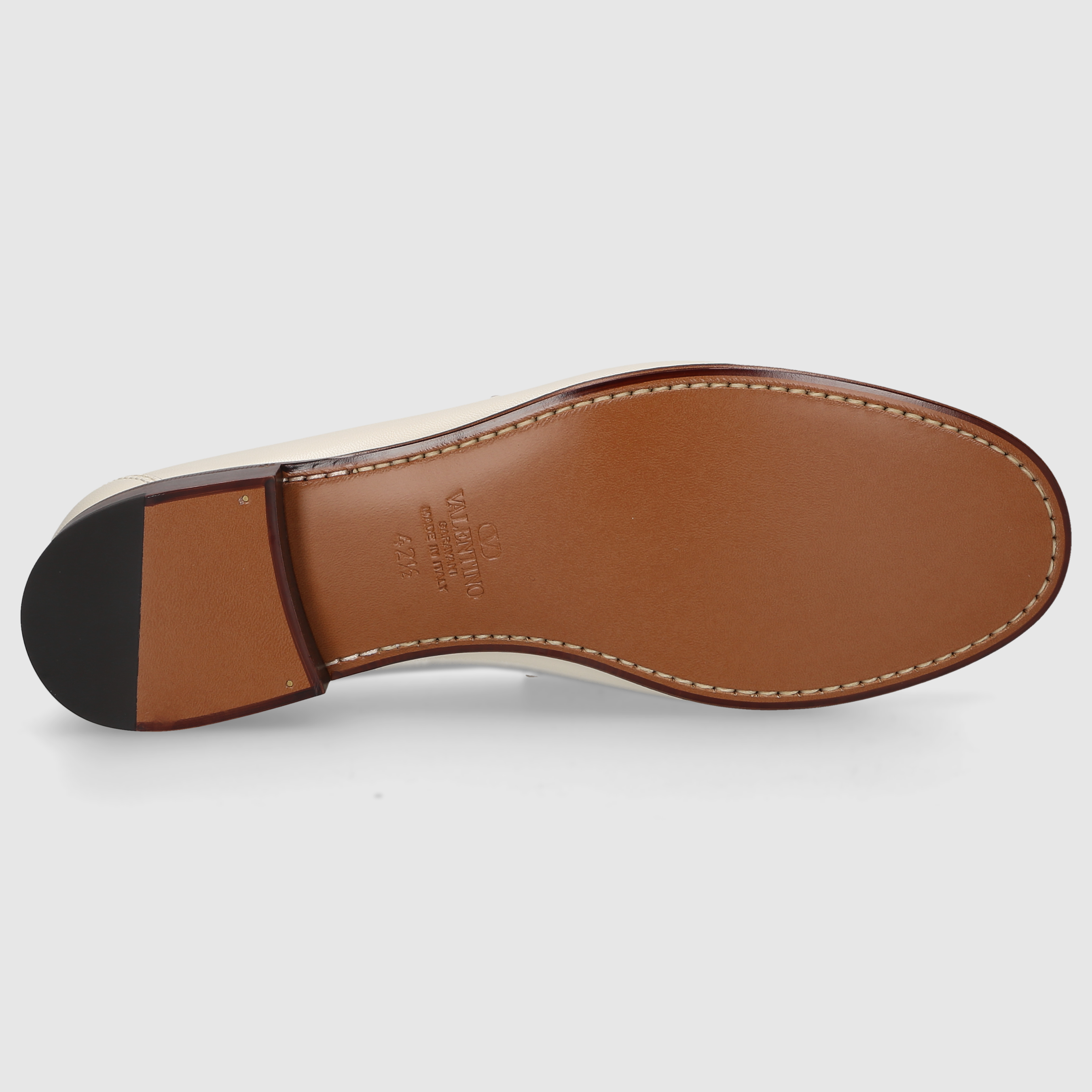 Valentino Garavani Herren Mokkasins 6Y2S0J68VMH ECRU