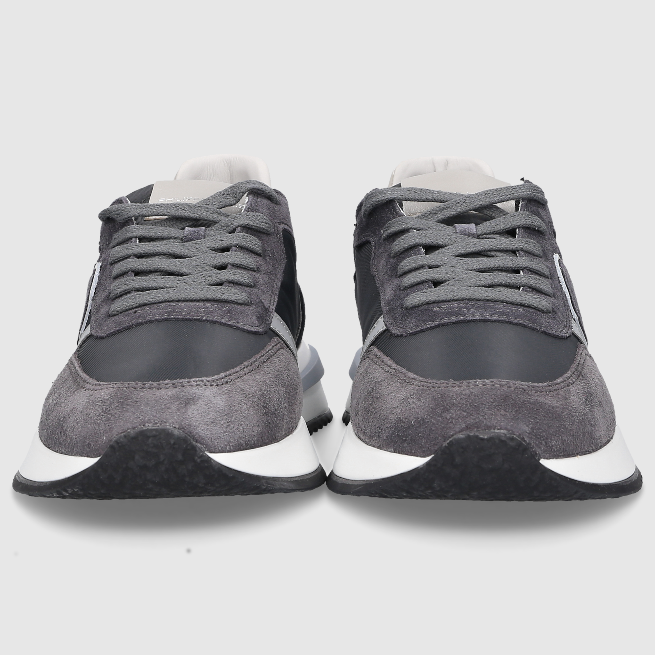 Philippe Model Damen Sneaker TROPEZ 2.1 LOW WOMAN Black/Silver