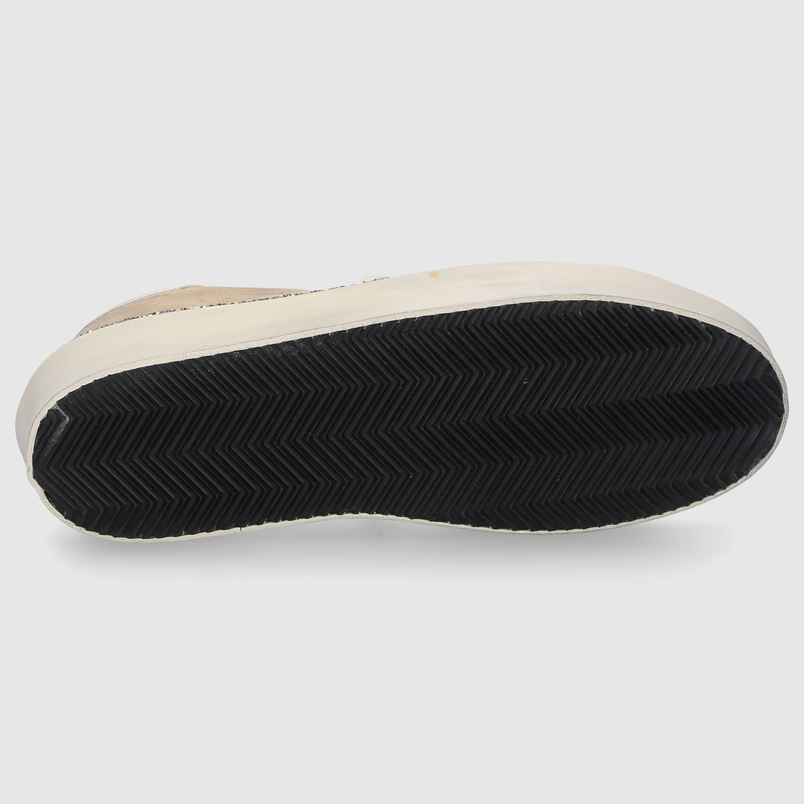 Golden Goose Damen Sneaker GWF00118 BEIGE-SILBER
