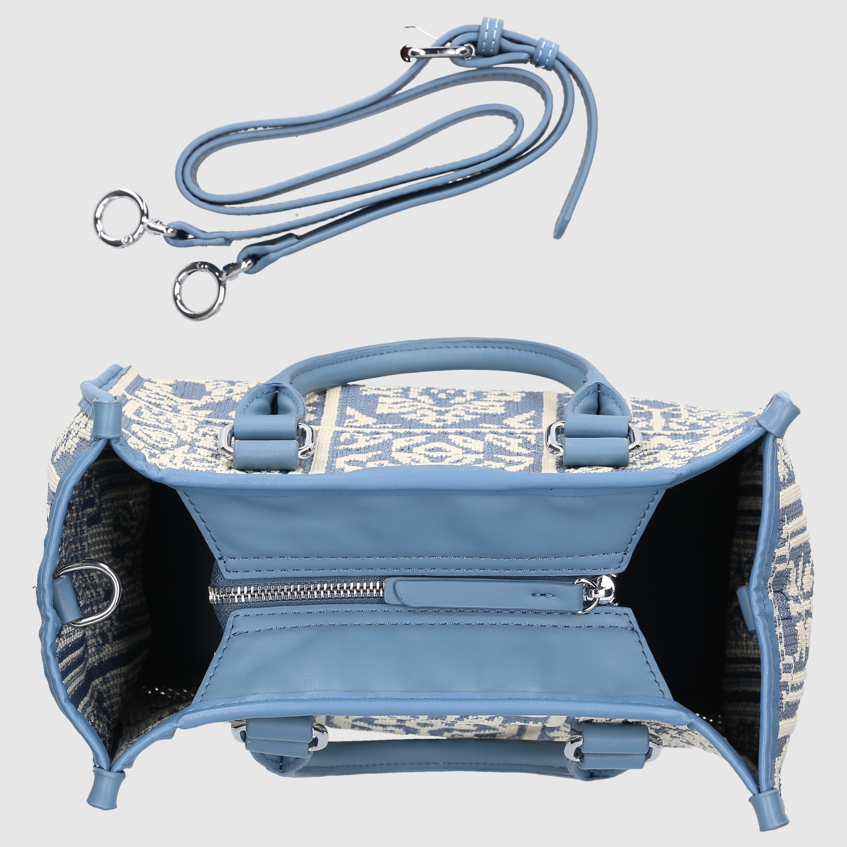 EN AVANT Women's Bags FLOW BEIGE-BLUE
