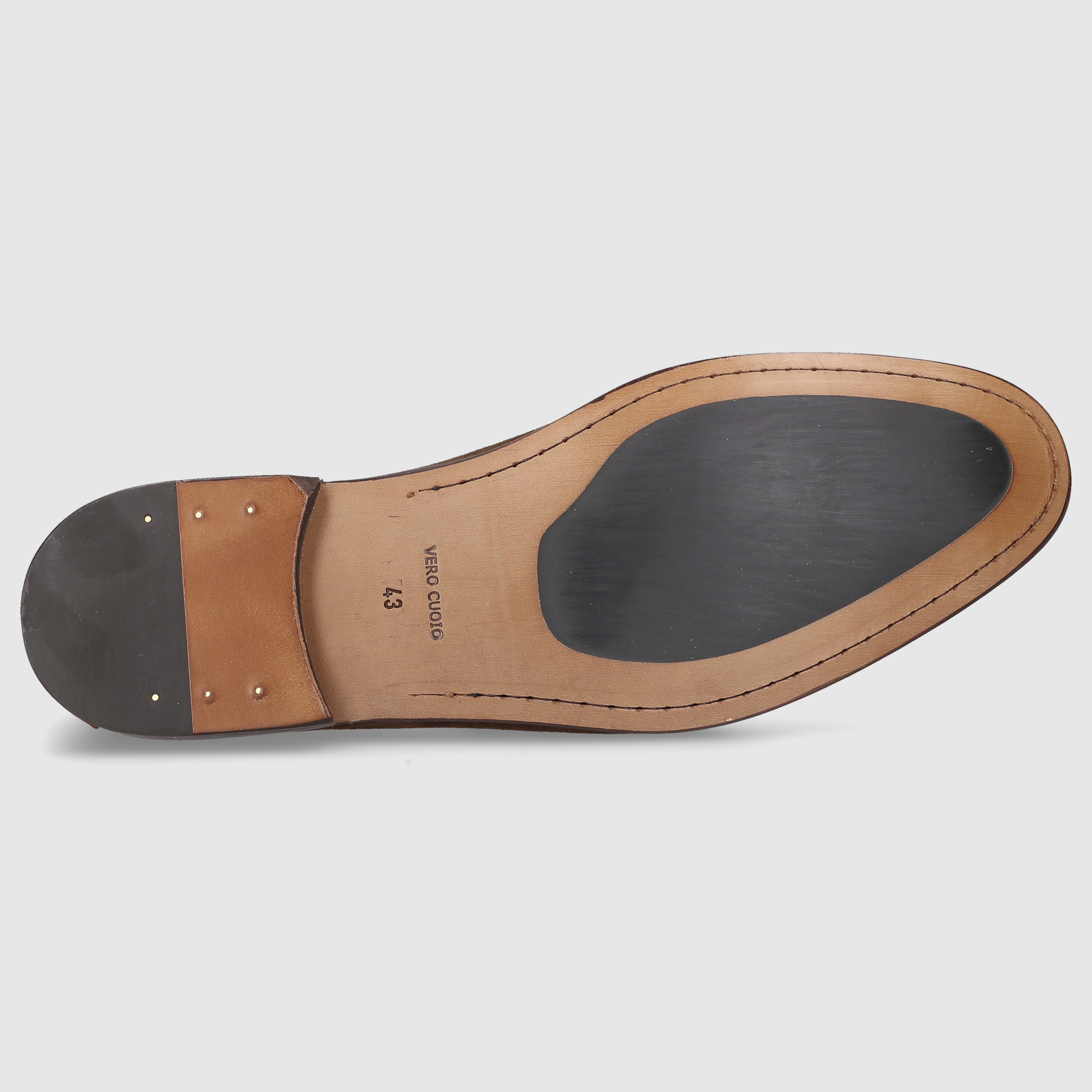 EN AVANT Herren Mokkasins 464 DK-BRAUN