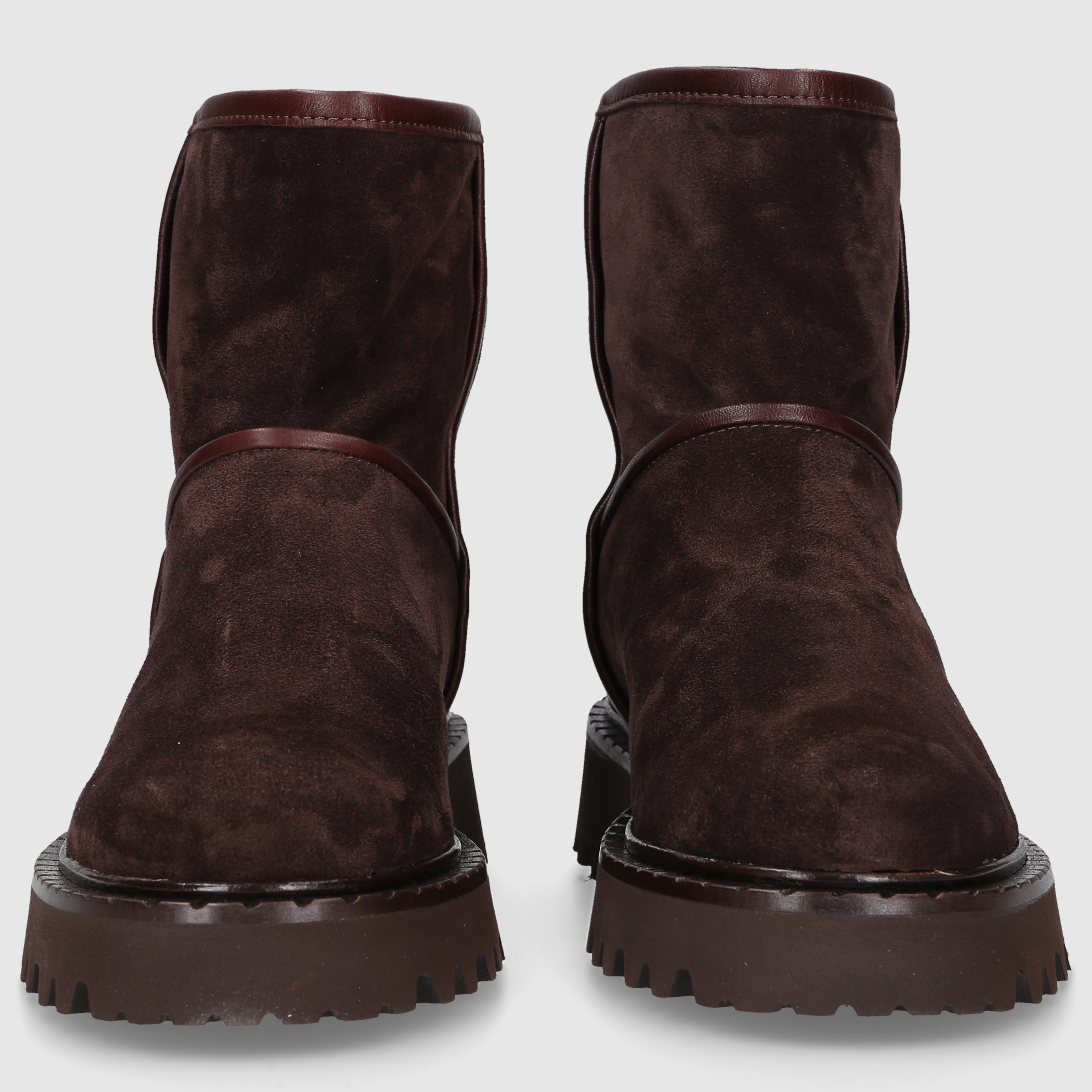 EN AVANT Damen Stiefeletten C324 DK-BRAUN