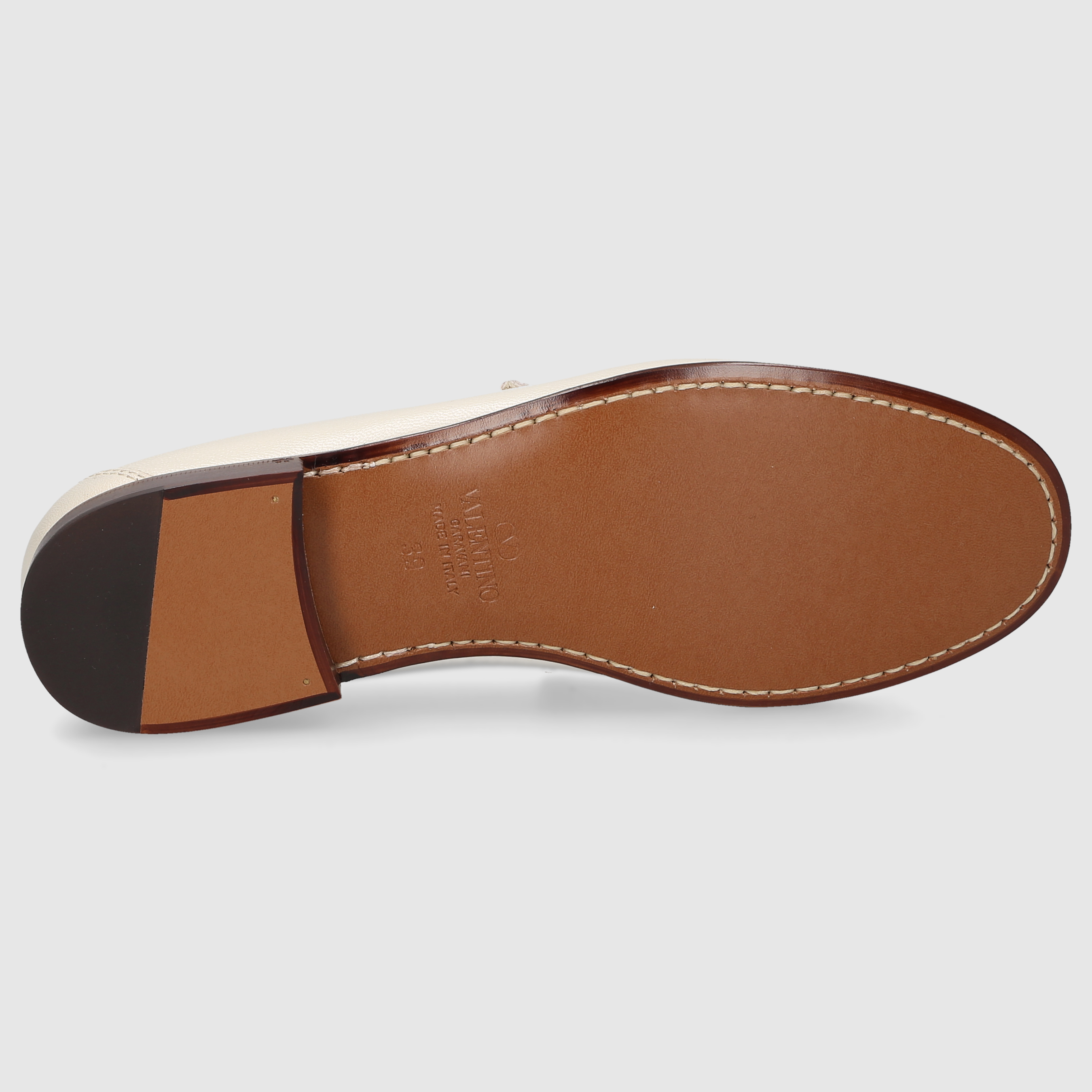 Valentino Garavani Damen Mokkasins 6W2S0LM0QCQ ECRU