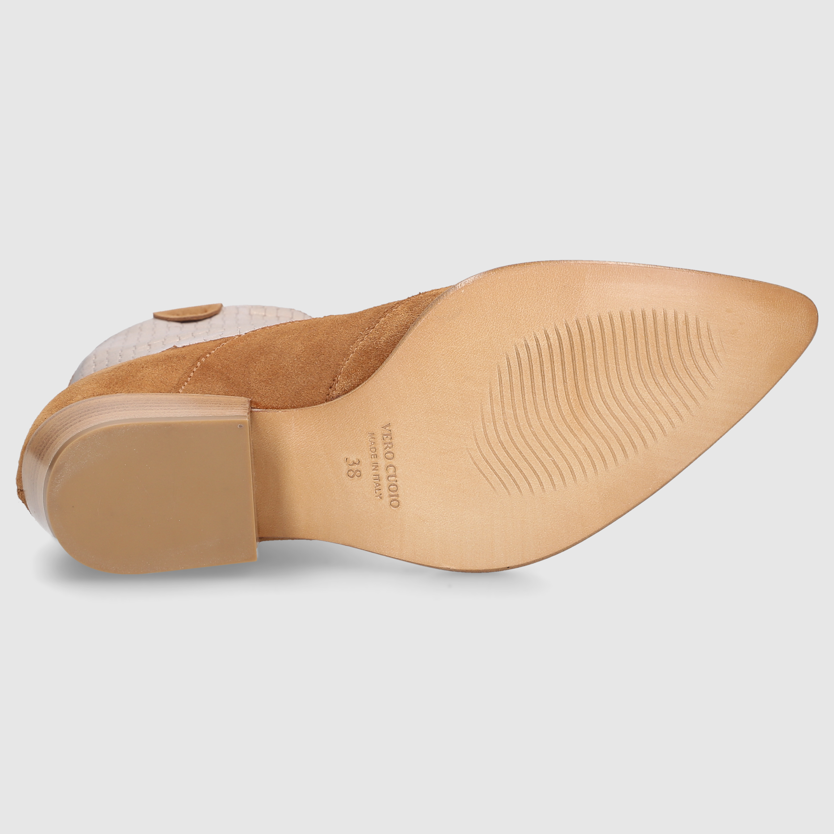 EN AVANT Damen Stiefeletten 2615 BRAUN-BEIGE