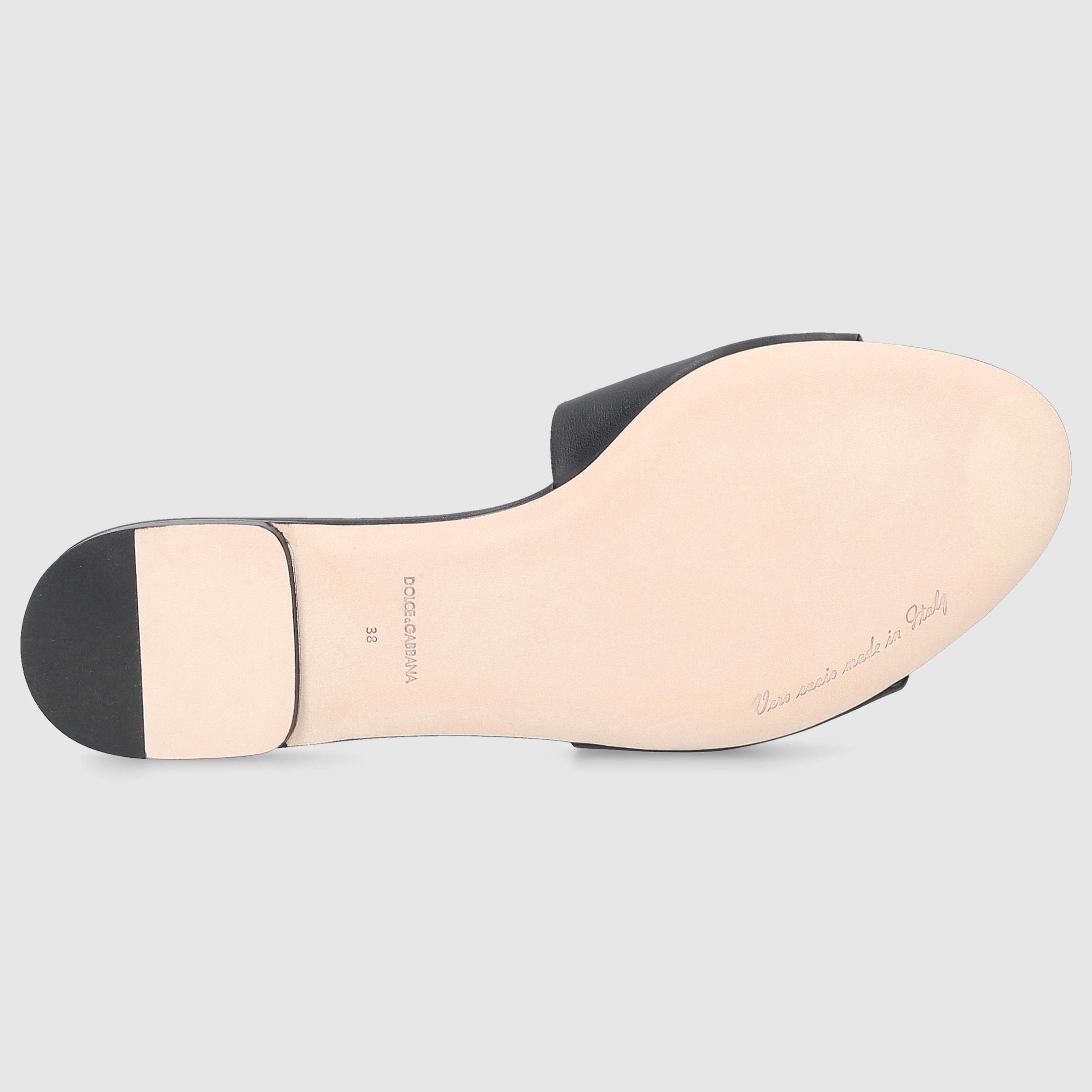 Dolce & Gabbana W SANDALS FLAT CQ0436 Black