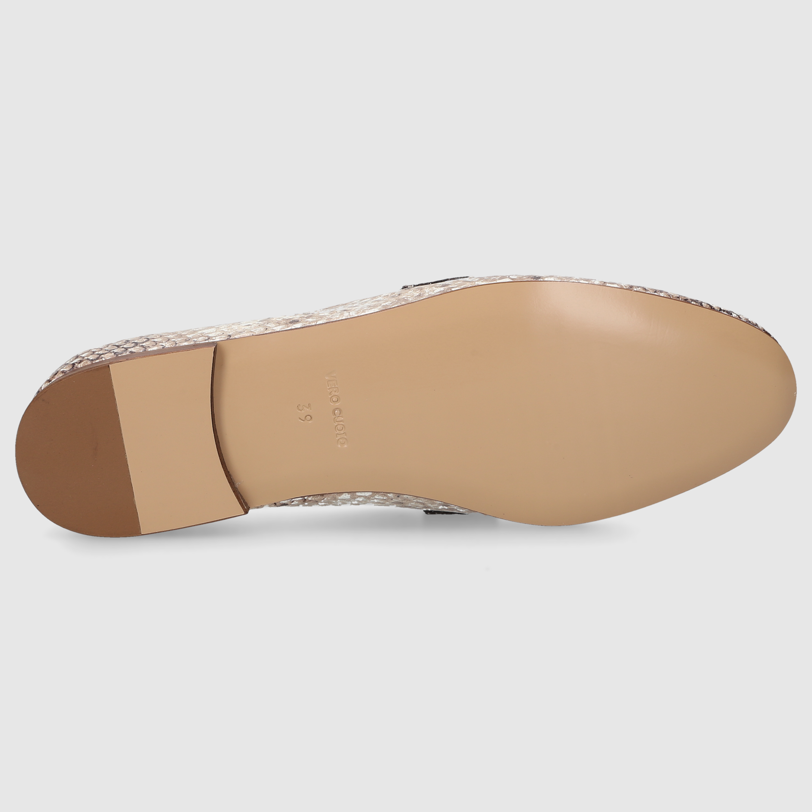 EN AVANT women's moccasins 607 BROWN COMBI