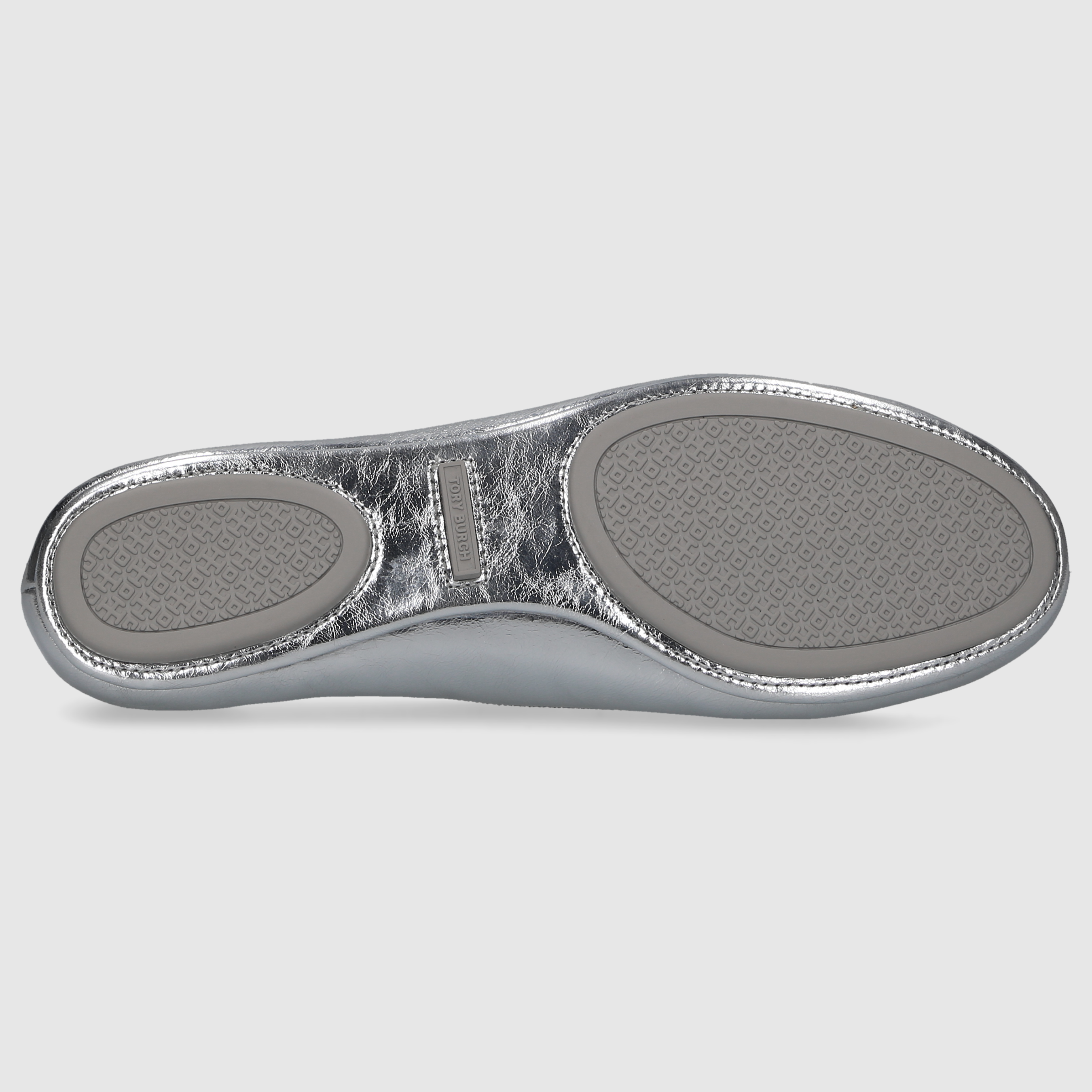 Tory Burch women's ballerinas 165361 calfskin silver