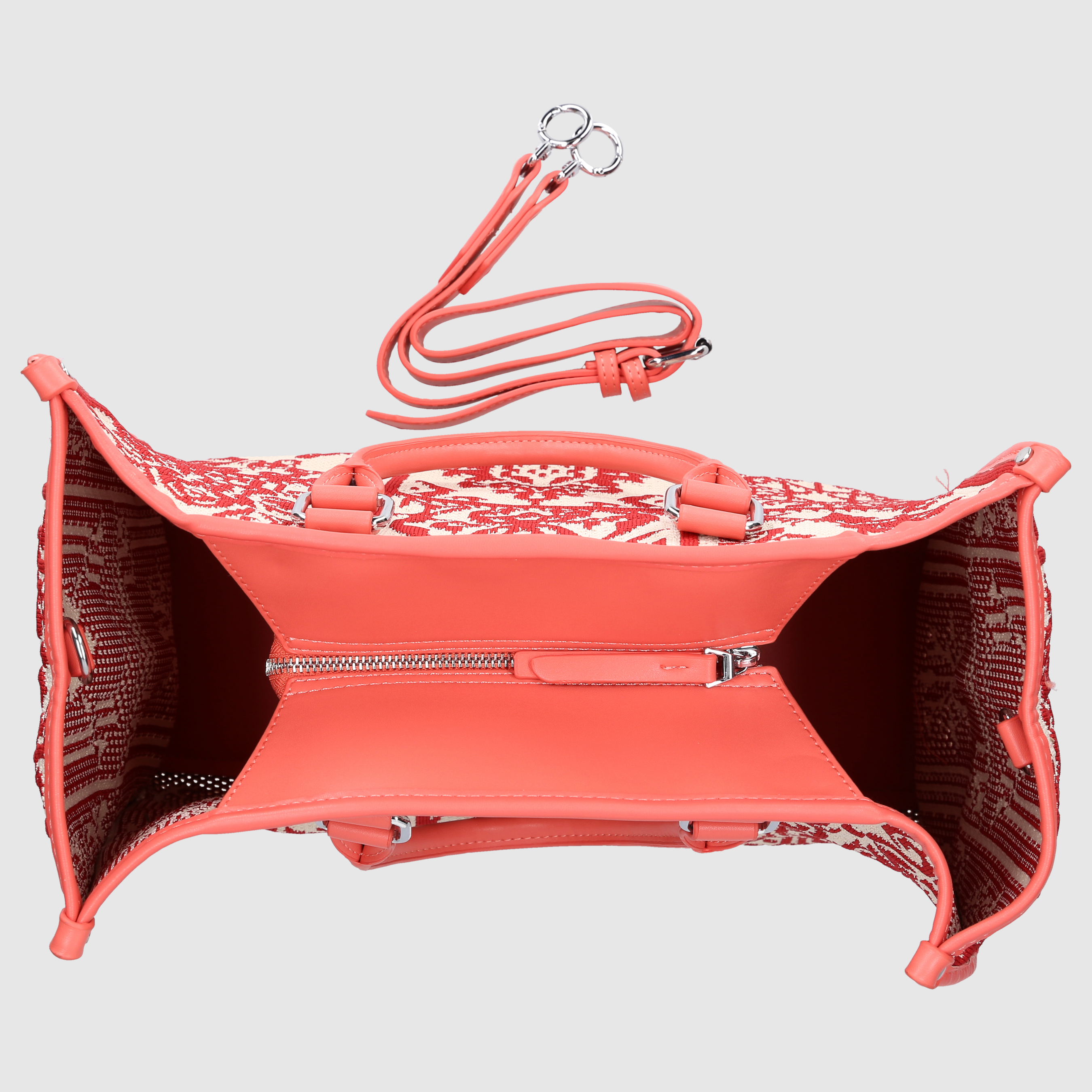EN AVANT Damen Taschen FLOW BEIGE-FUCHSIA
