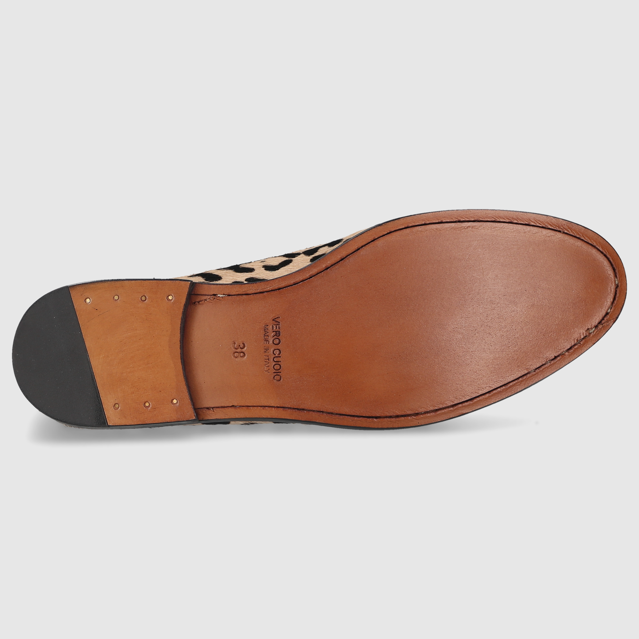 P. Dolce Damen Mokkasins D0340001 BRAUN-KOMBI