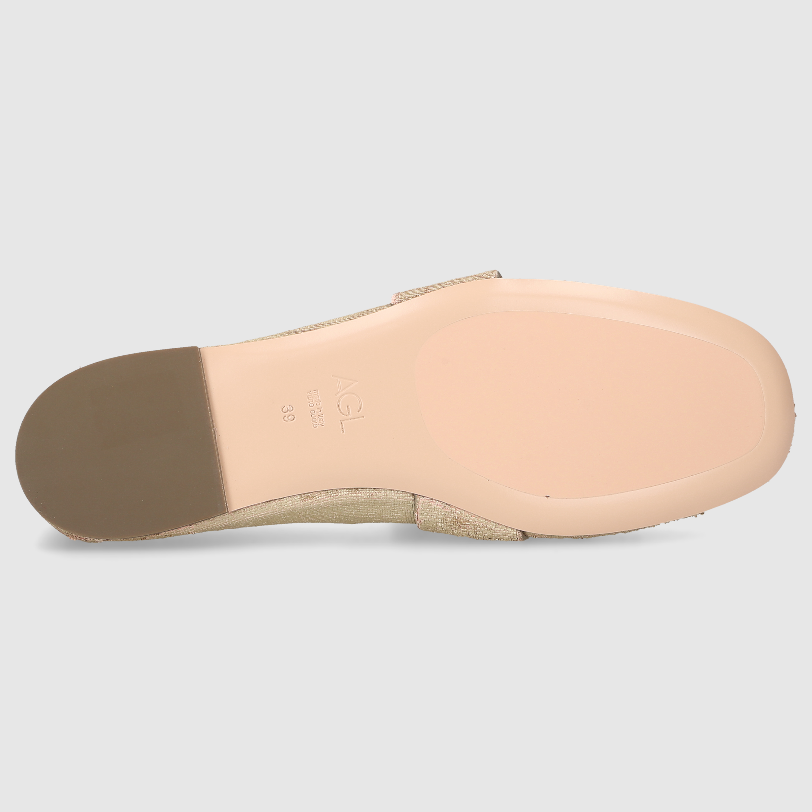 AGL Attilio Giusti Leombruni Damen Ballerinas D834083PCDRAPP0551 GOLD