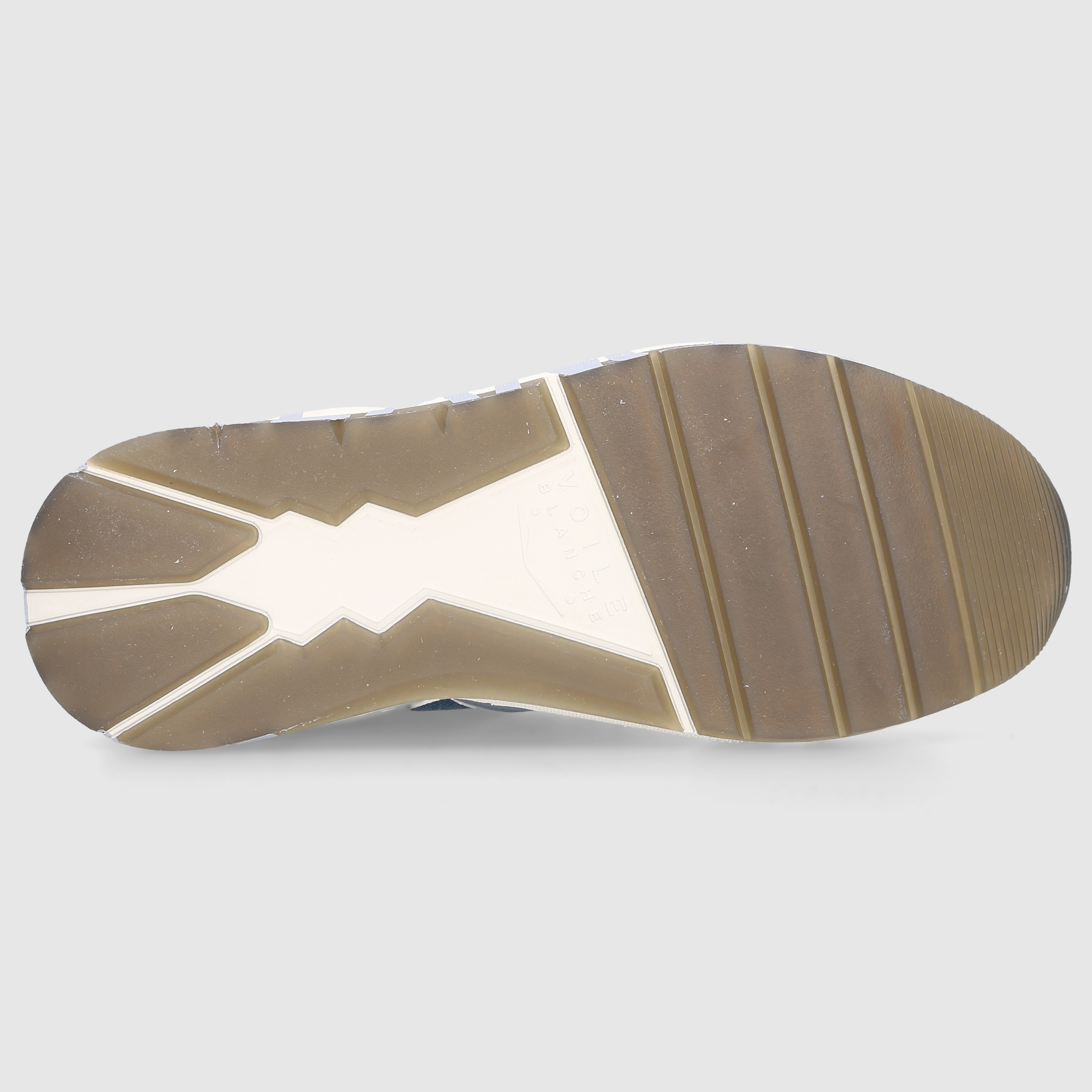 Voile Blanche Men's Sneaker CLUBO1 GREY-BLUE