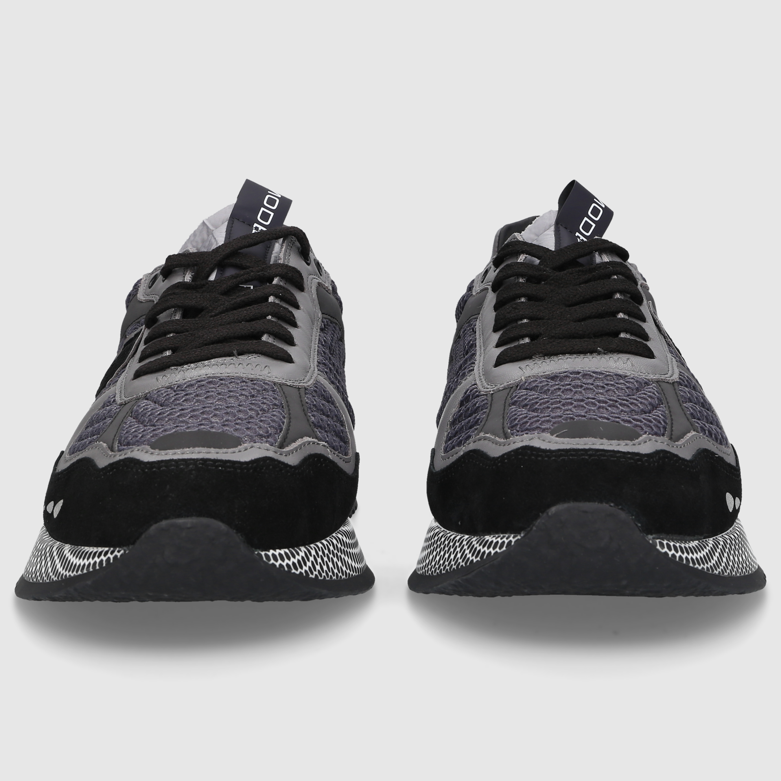 Philippe Model Herren Sneaker OLYMPIQUE LOW MAN Black/Grey