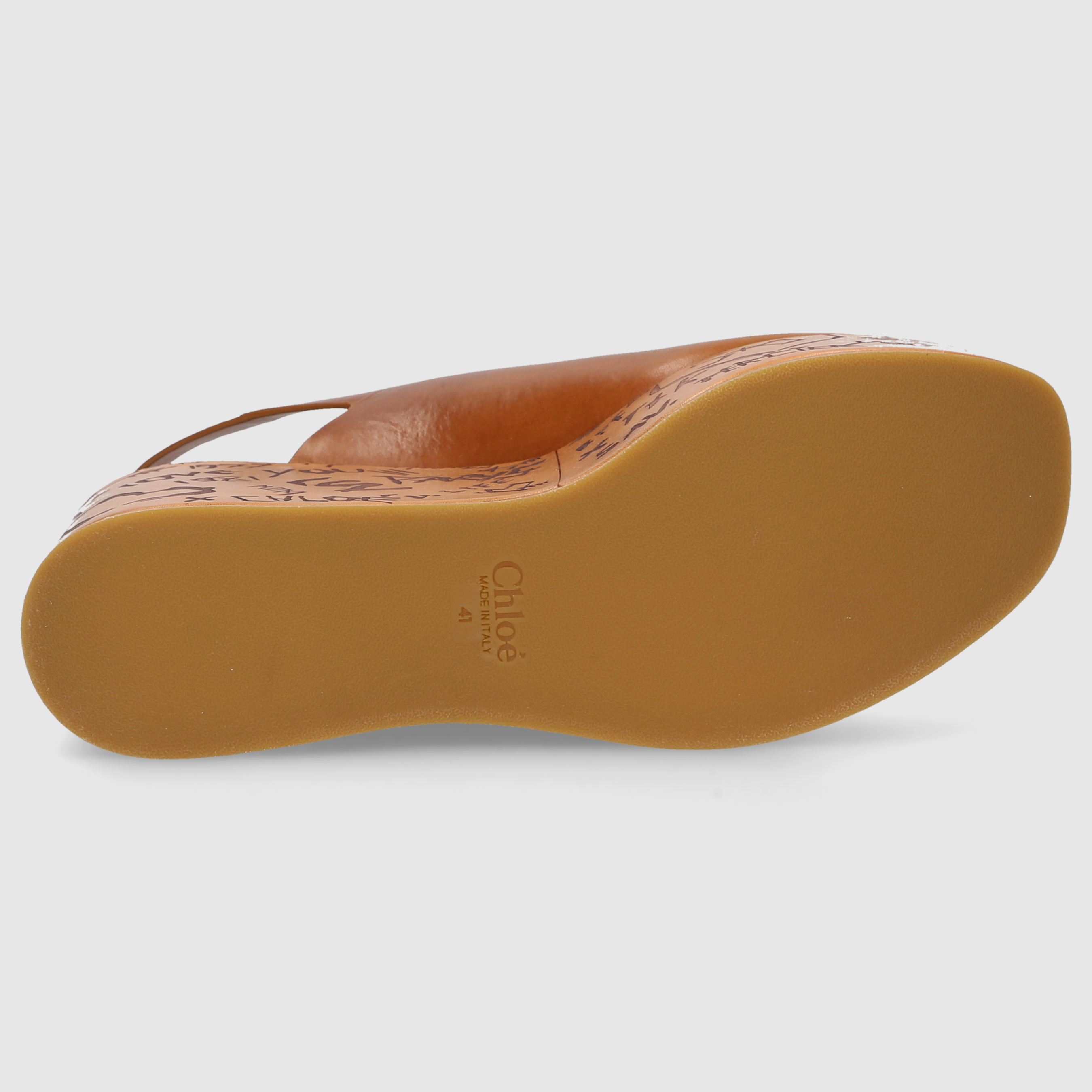 Chloé W SANDALS HEELED CHC25U10GLU27T Brown