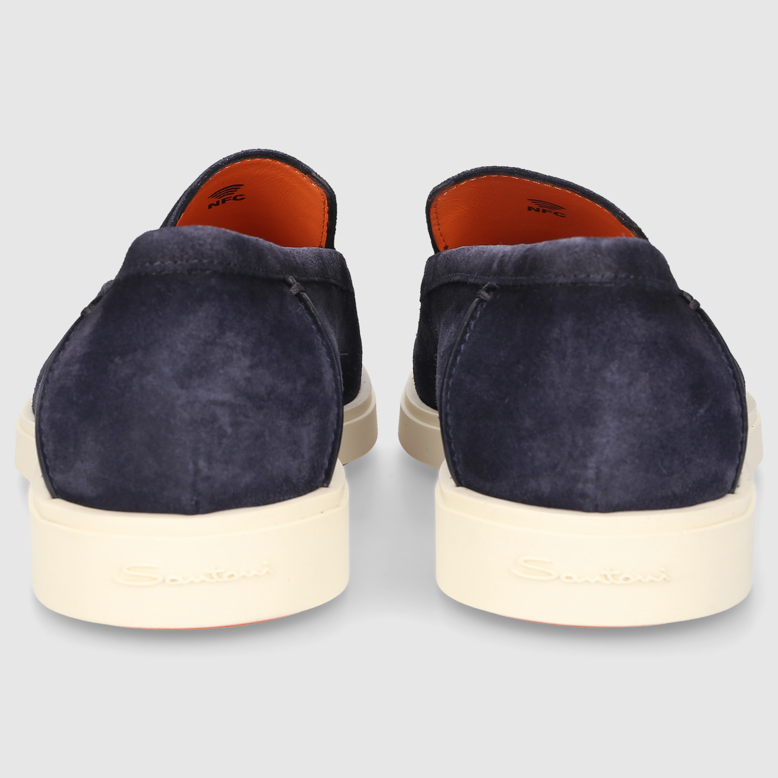 Santoni Herren Mokkasins MGDT17824TICBGEX DK-BLAU