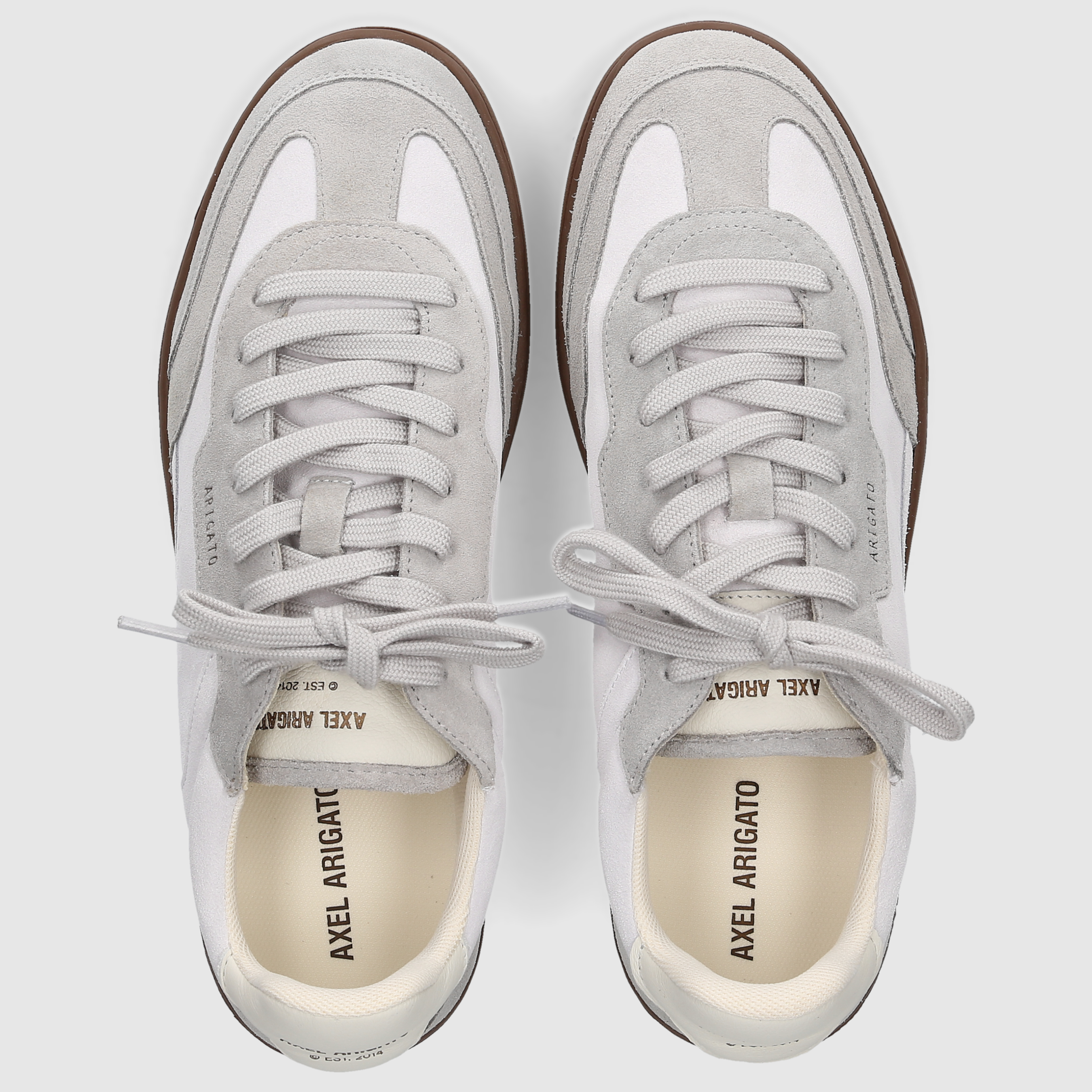 Axel Arigato Herren Sneaker F3483004 WEISS-GRAU