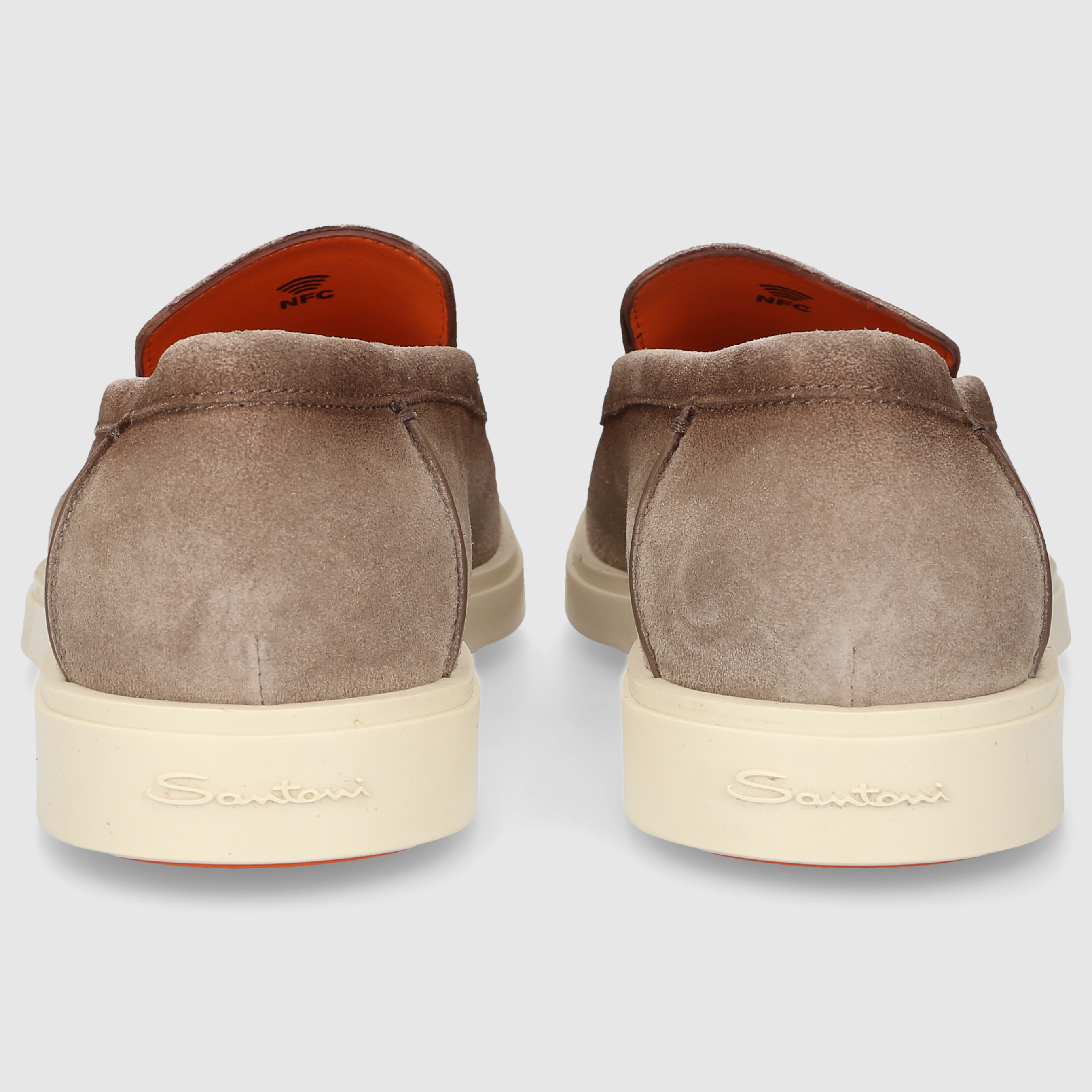 Santoni Herren Mokkasins MGDT17824TICBGEX BRAUN