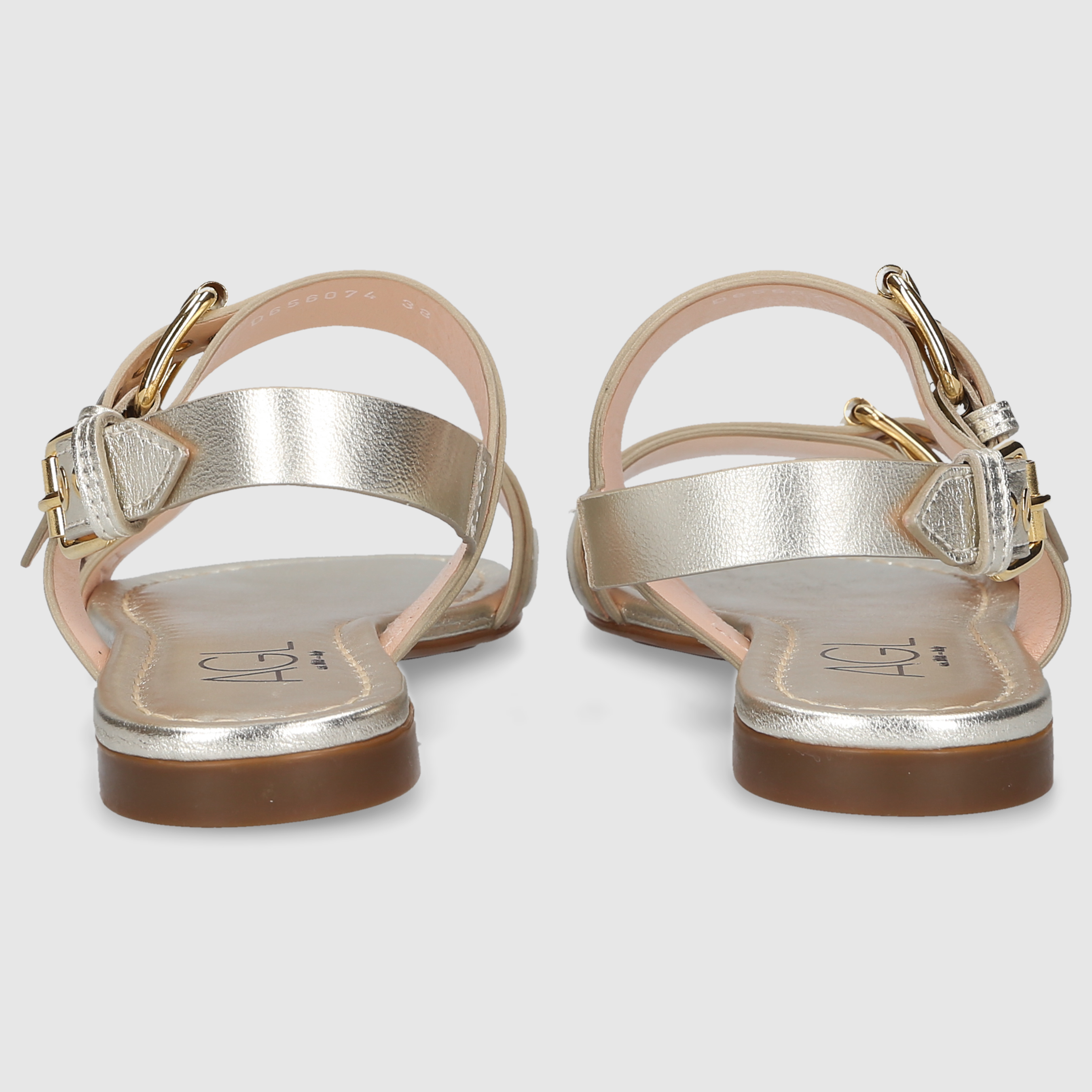 AGL Attilio Giusti Leombruni Damen Sandalen D656074PHFOILE0244 GOLD