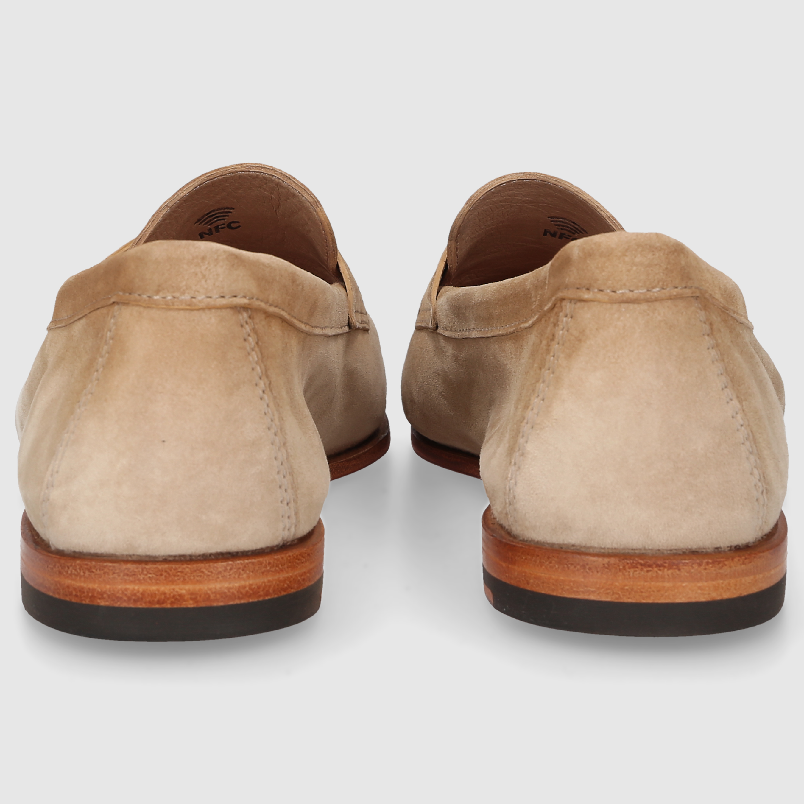 Santoni Men's Moccasins MCNC18837SA4SEAA HL BROWN