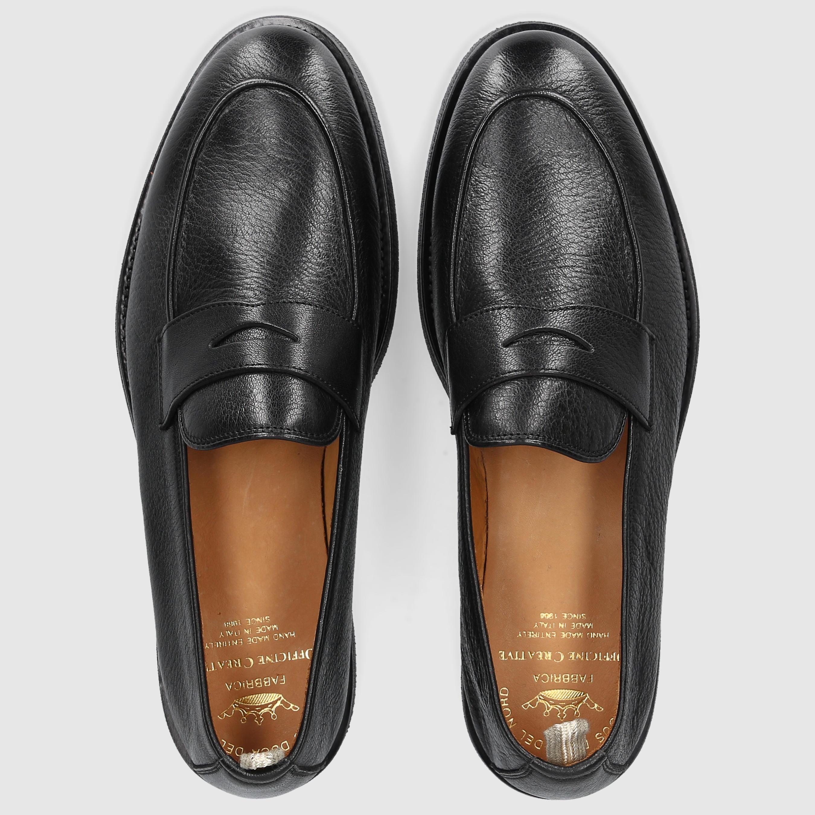 Officine Creative Men's Loafer Opera Flexi/101 Deer Nero
