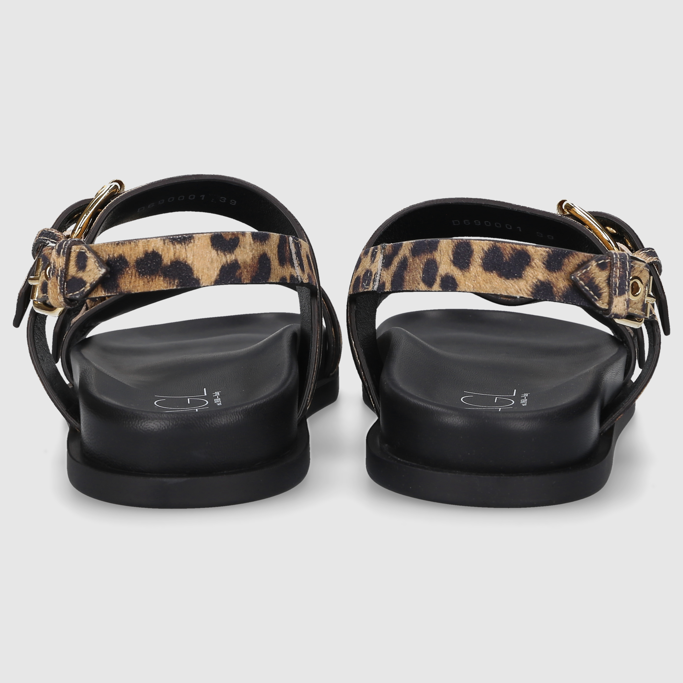 AGL Attilio Giusti Leombruni Damen Sandalen D690001PGNAL0612 BRAUN-KOMBI