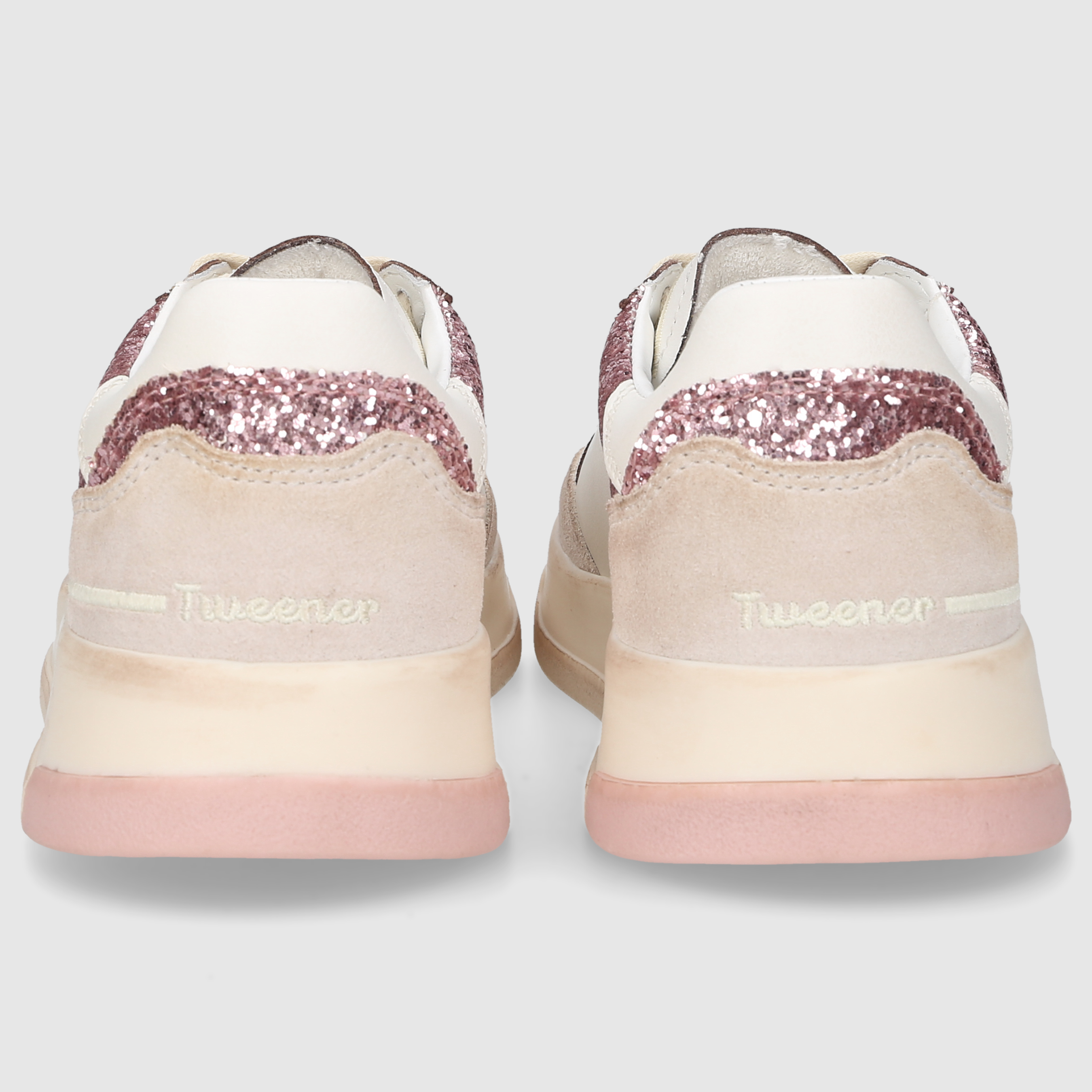 GHOUD Damen Sneaker TBLWLS37 WEISS-ROSA
