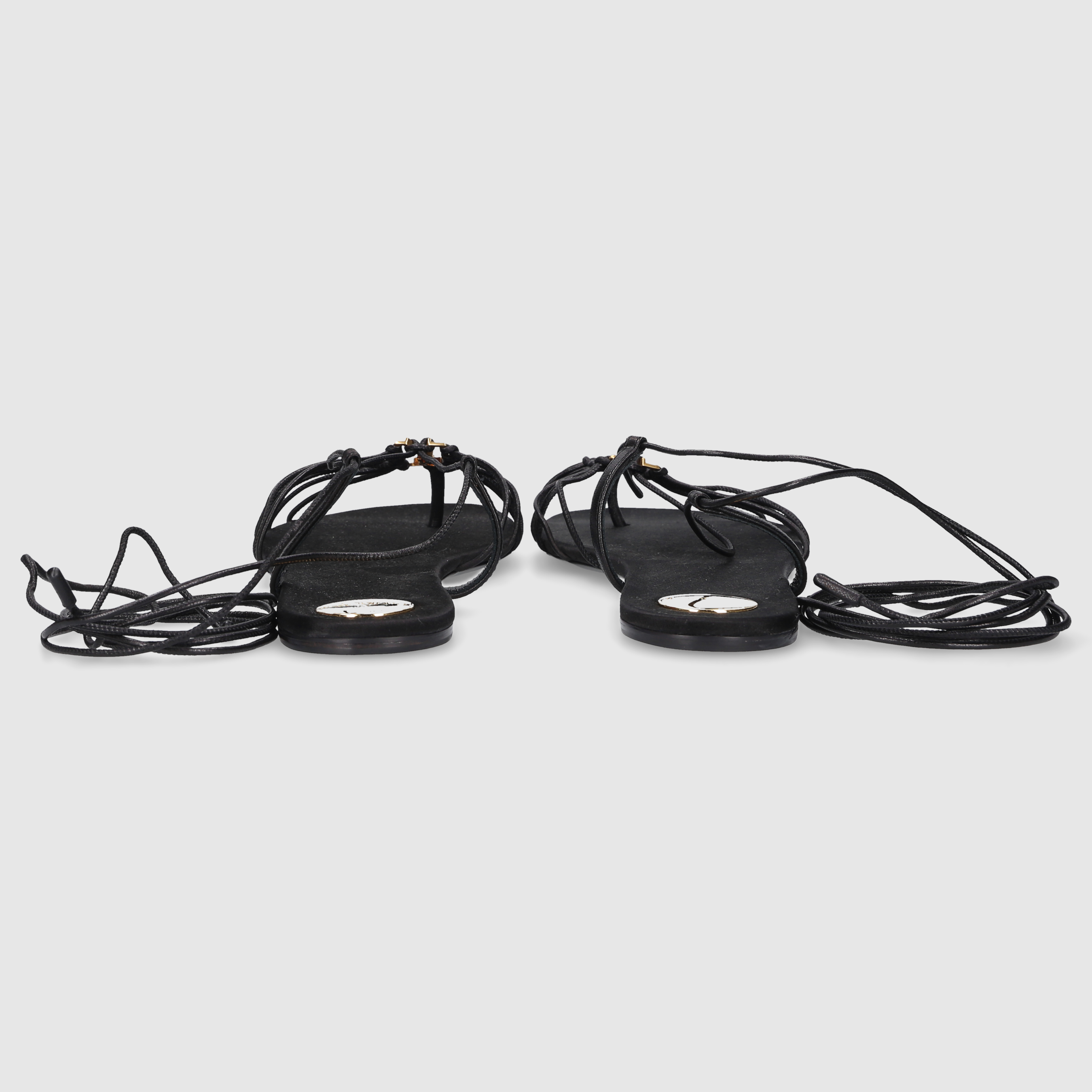 Saint Laurent W SANDALS FLAT 820656 Black