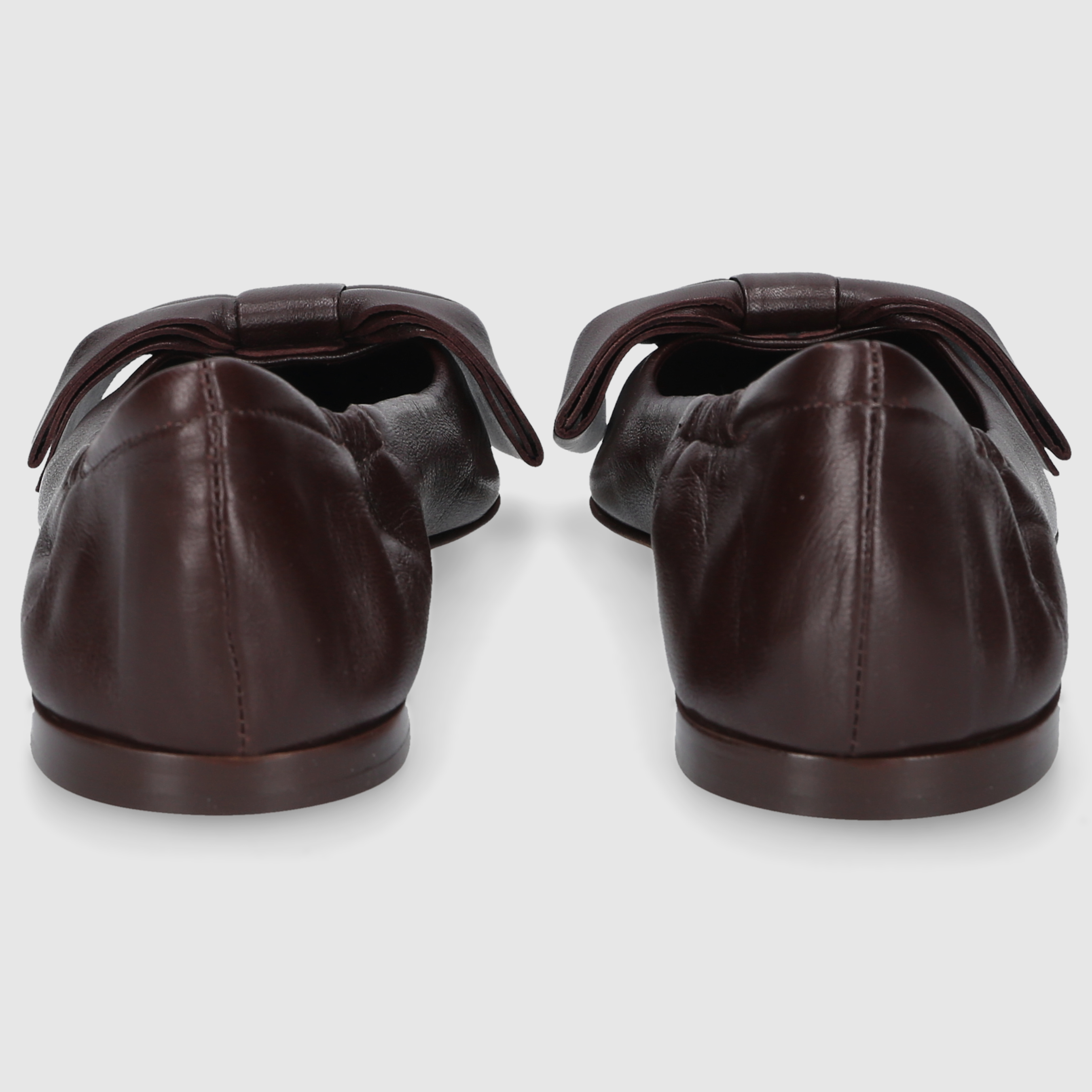 Pomme D`OR Damen Ballerinas 0798A DK-BRAUN