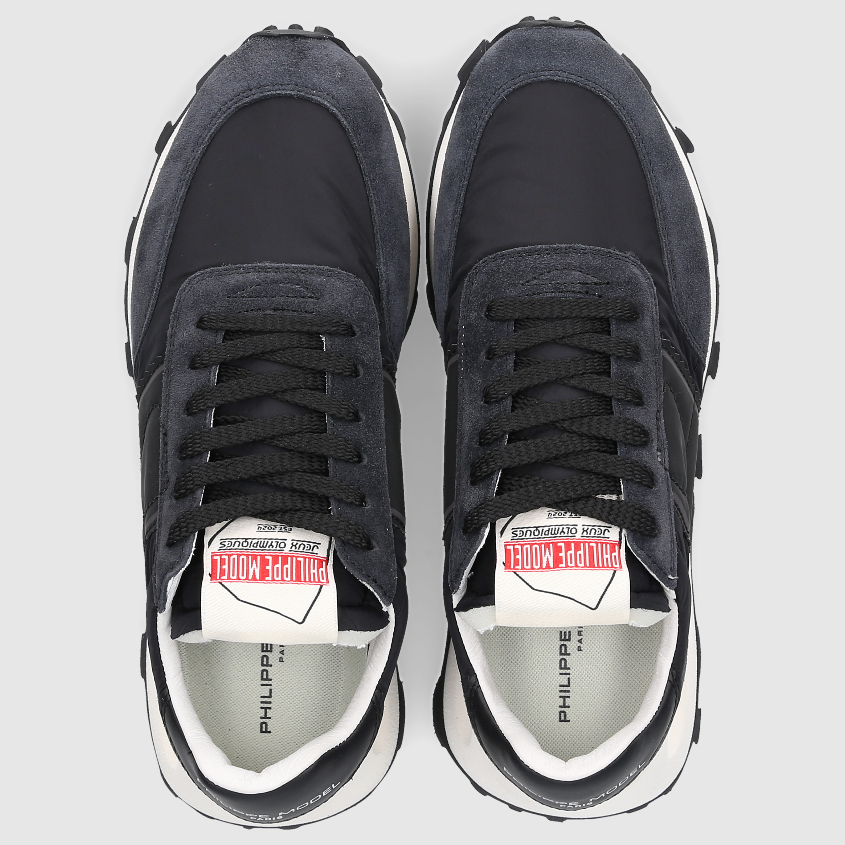 Philippe Model women's sneakers TOUR LOW WOMAN Black