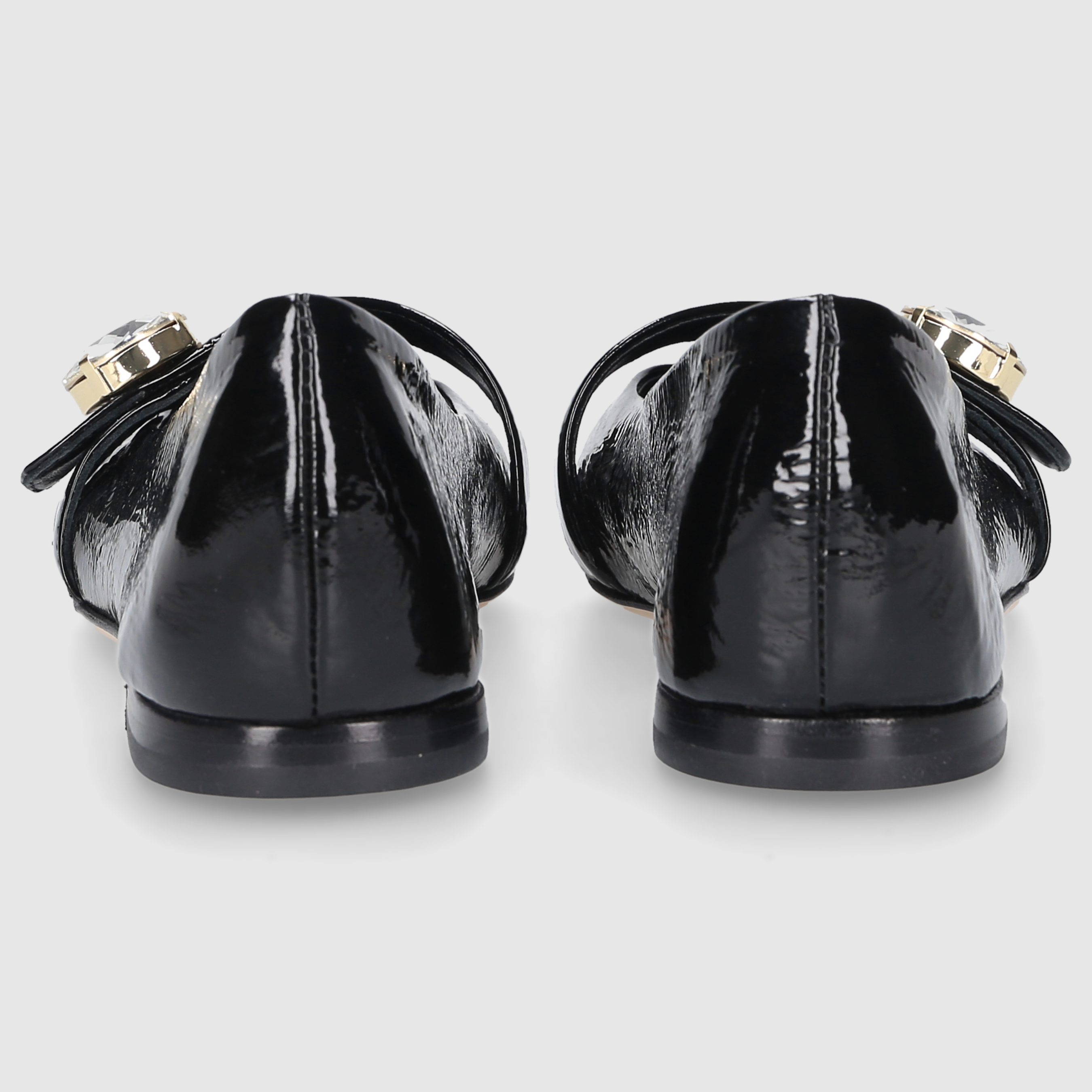 AGL Attilio Giusti Leombruni Damen Ballerinas D544040PCPIUME0000 SCHWARZ