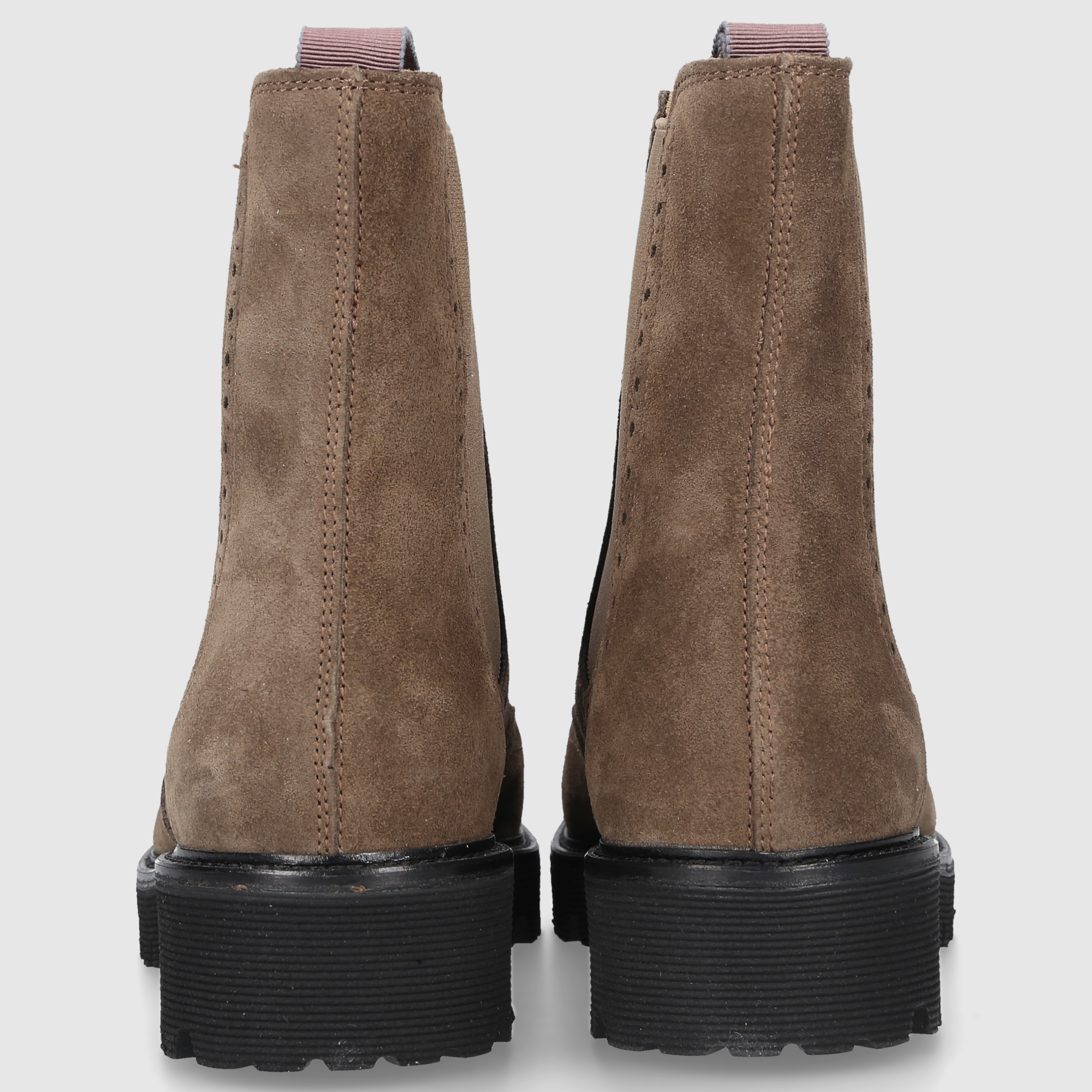 EN AVANT Women's Ankle Boots D060021-417 Suede Brown