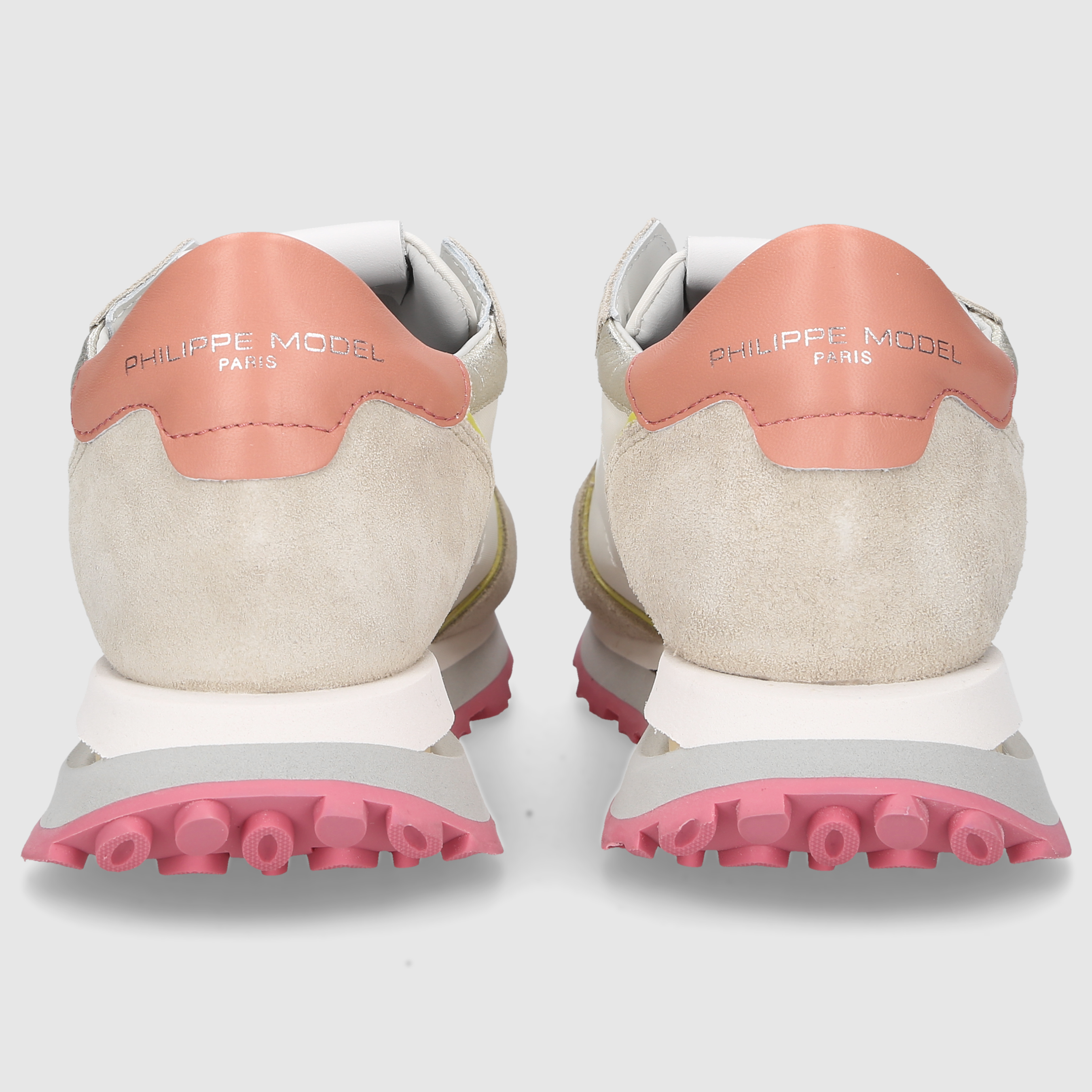 Philippe Model Damen Sneaker TKLD WEISS-ROSA