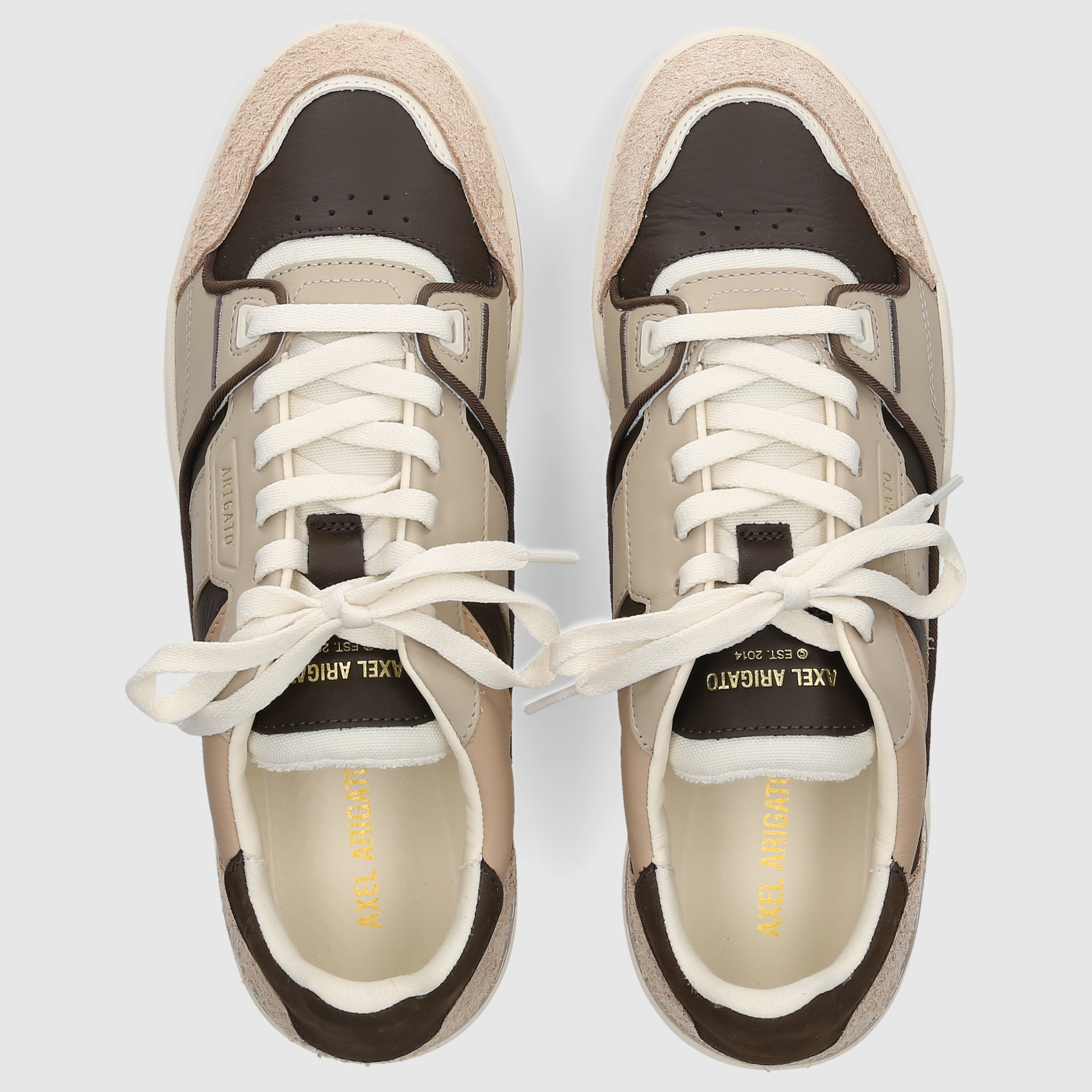 Axel Arigato Herren Sneaker F2538006 BRAUN-KOMBI