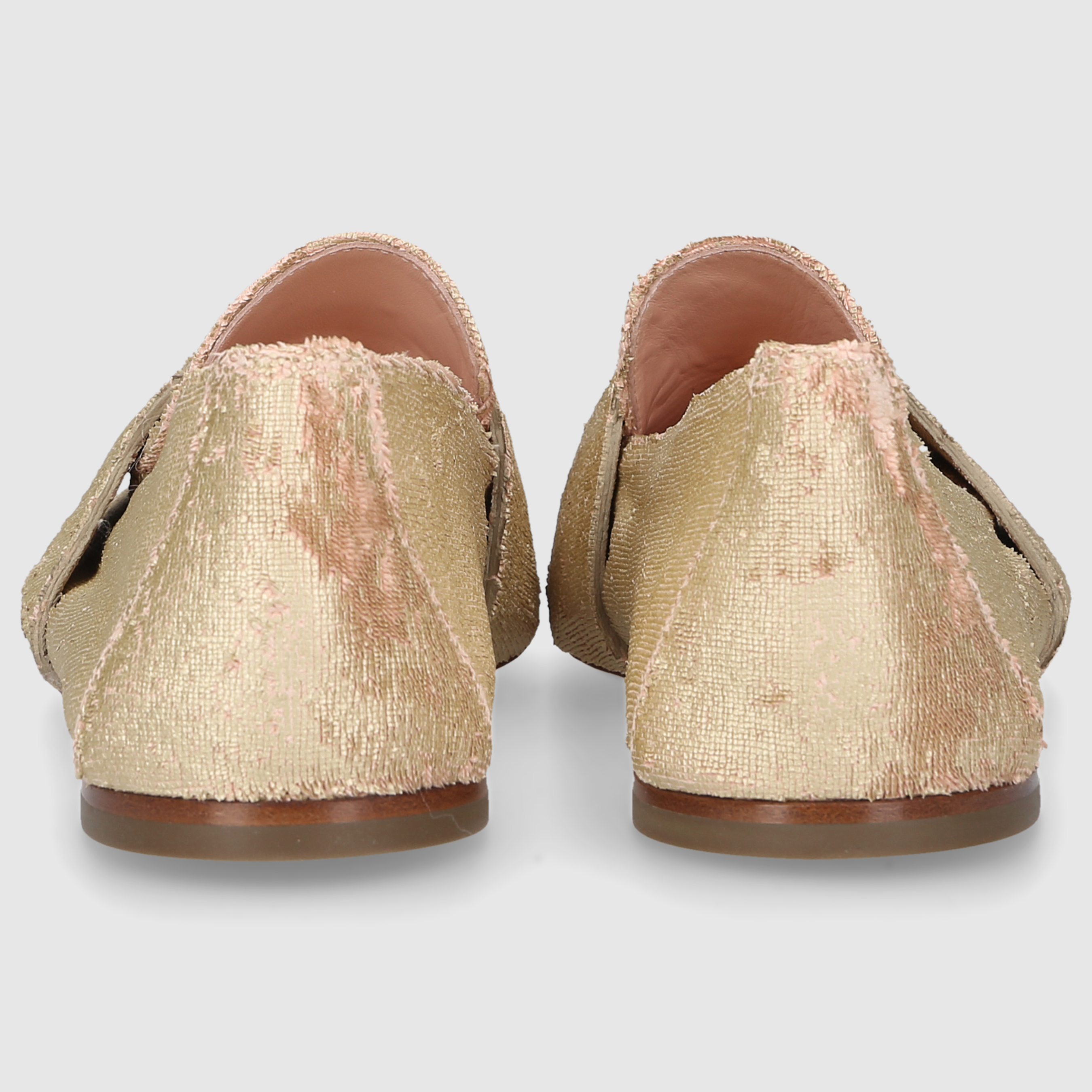 AGL Attilio Giusti Leombruni Damen Ballerinas D834083PCDRAPP0551 GOLD