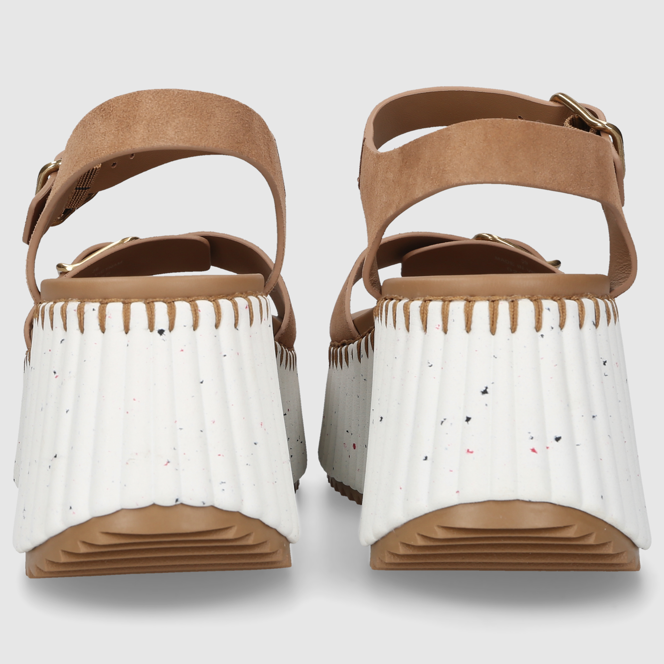 Chloé women's sandals CHC25U10PRY TAUPE