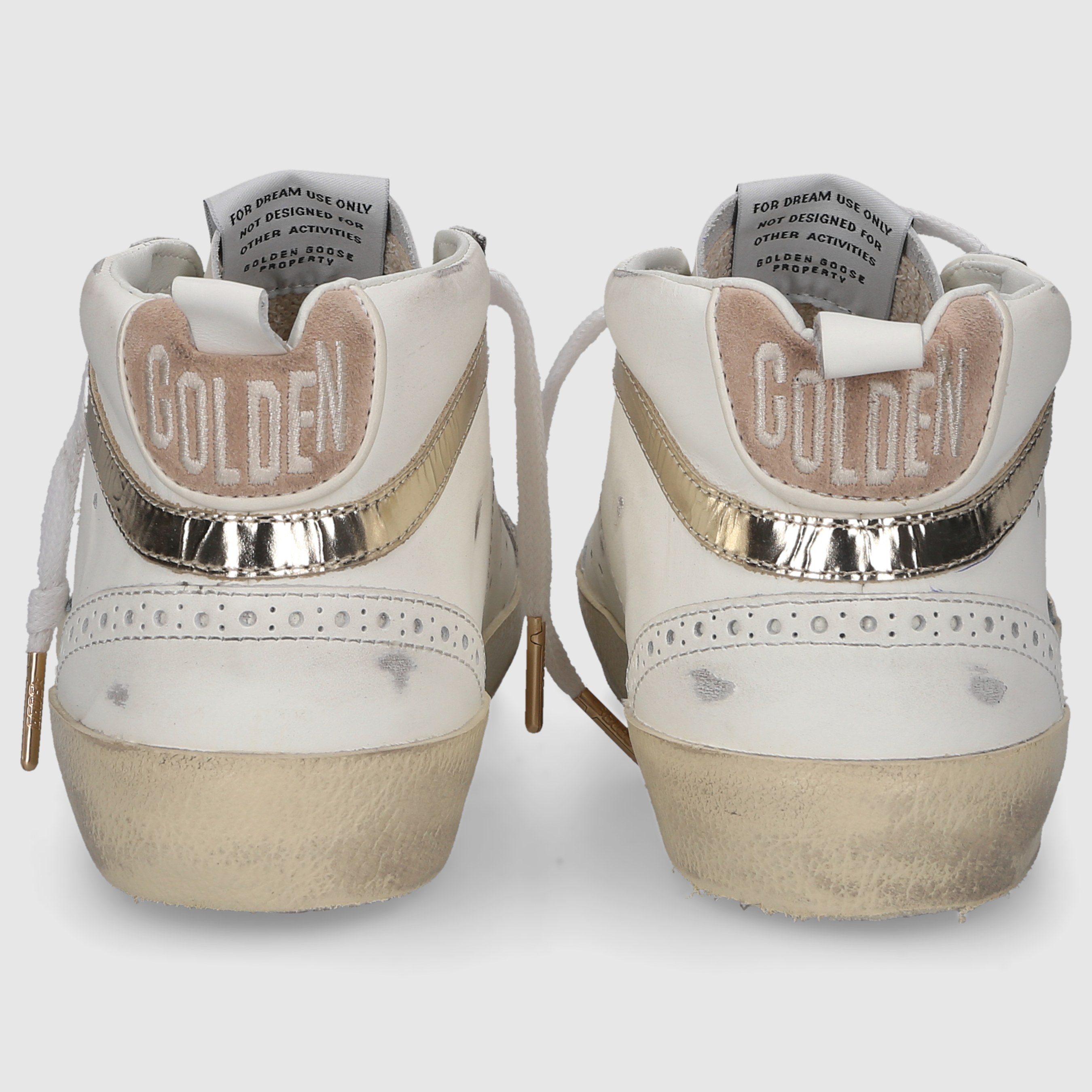 Golden Goose Damen Sneaker GWF00122 WEISS-GOLD