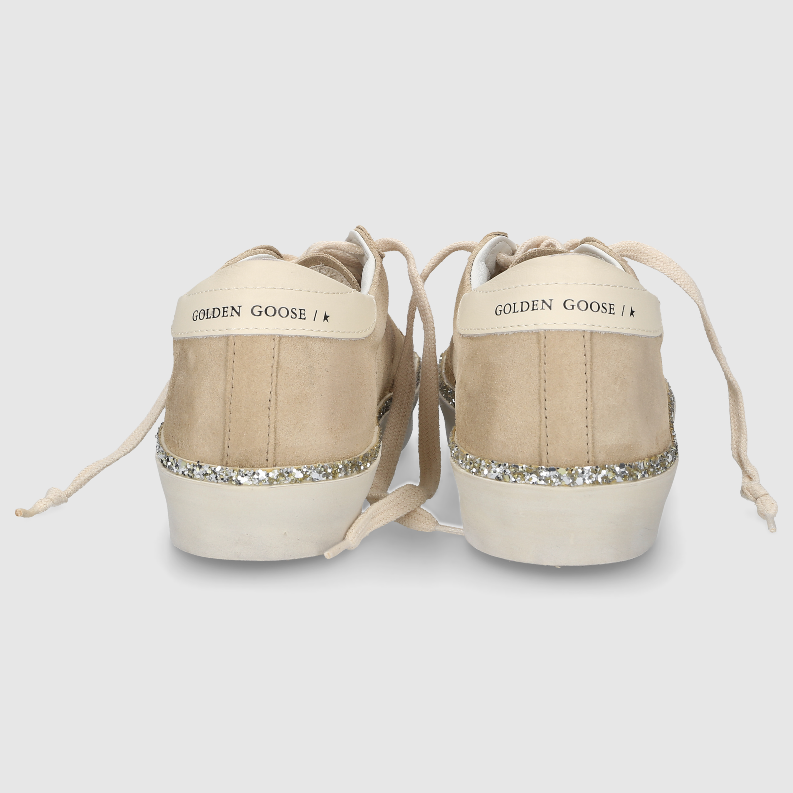 Golden Goose Damen Sneaker GWF00118 BEIGE-SILBER