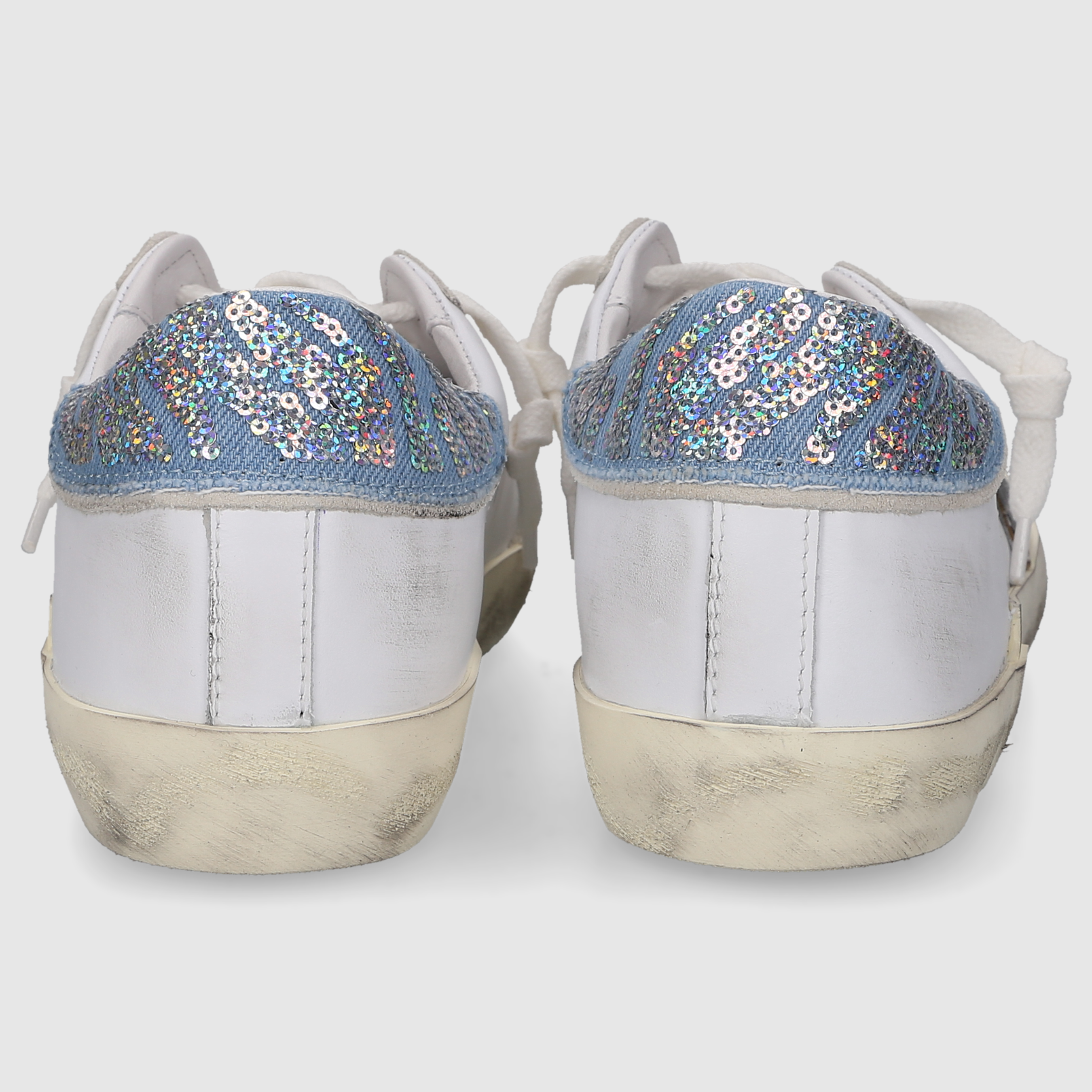 Philippe Model Damen Sneaker PRLD WEISS-SILBER