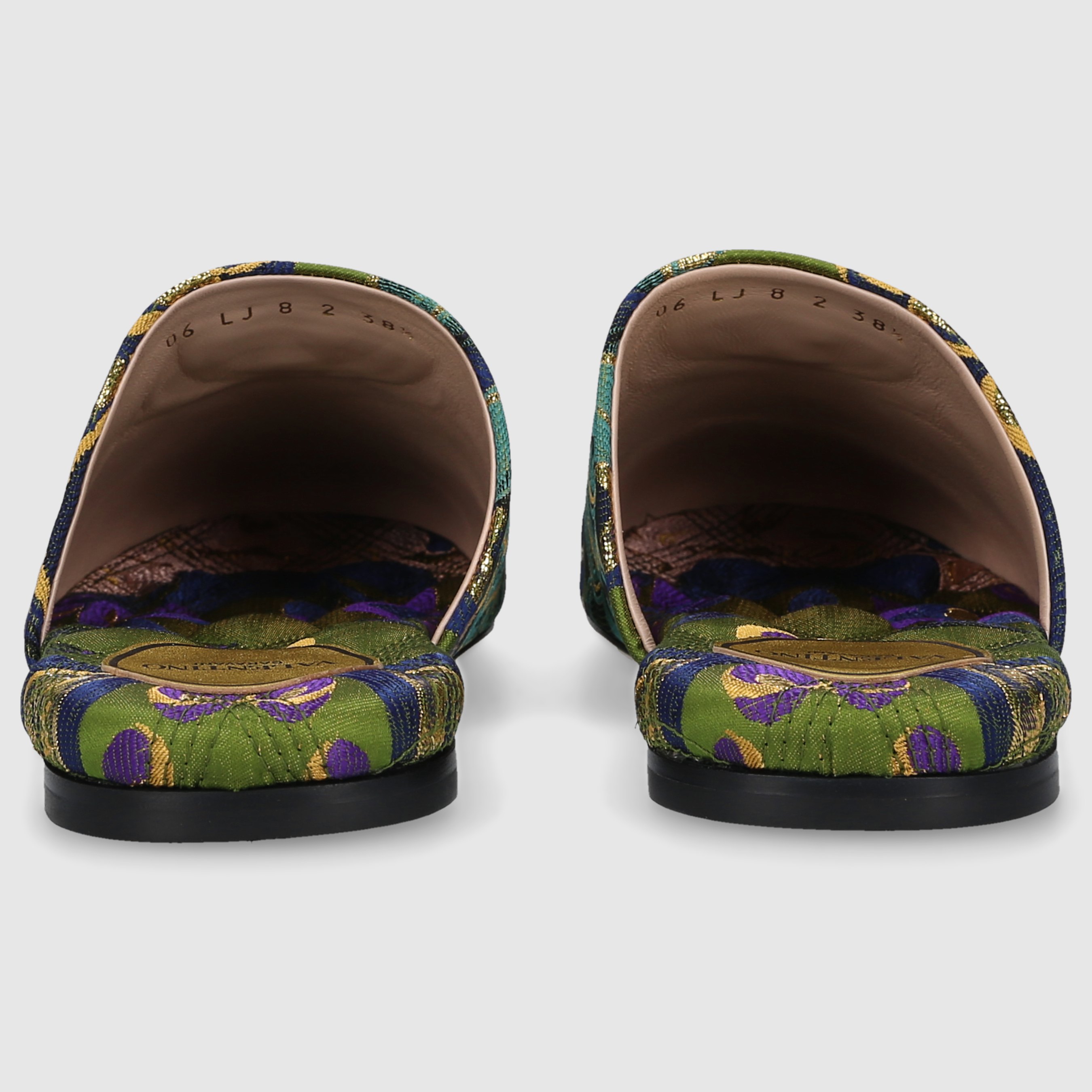 Valentino Garavani W MULES/CLOKS FLAT WS0LJ8 Green