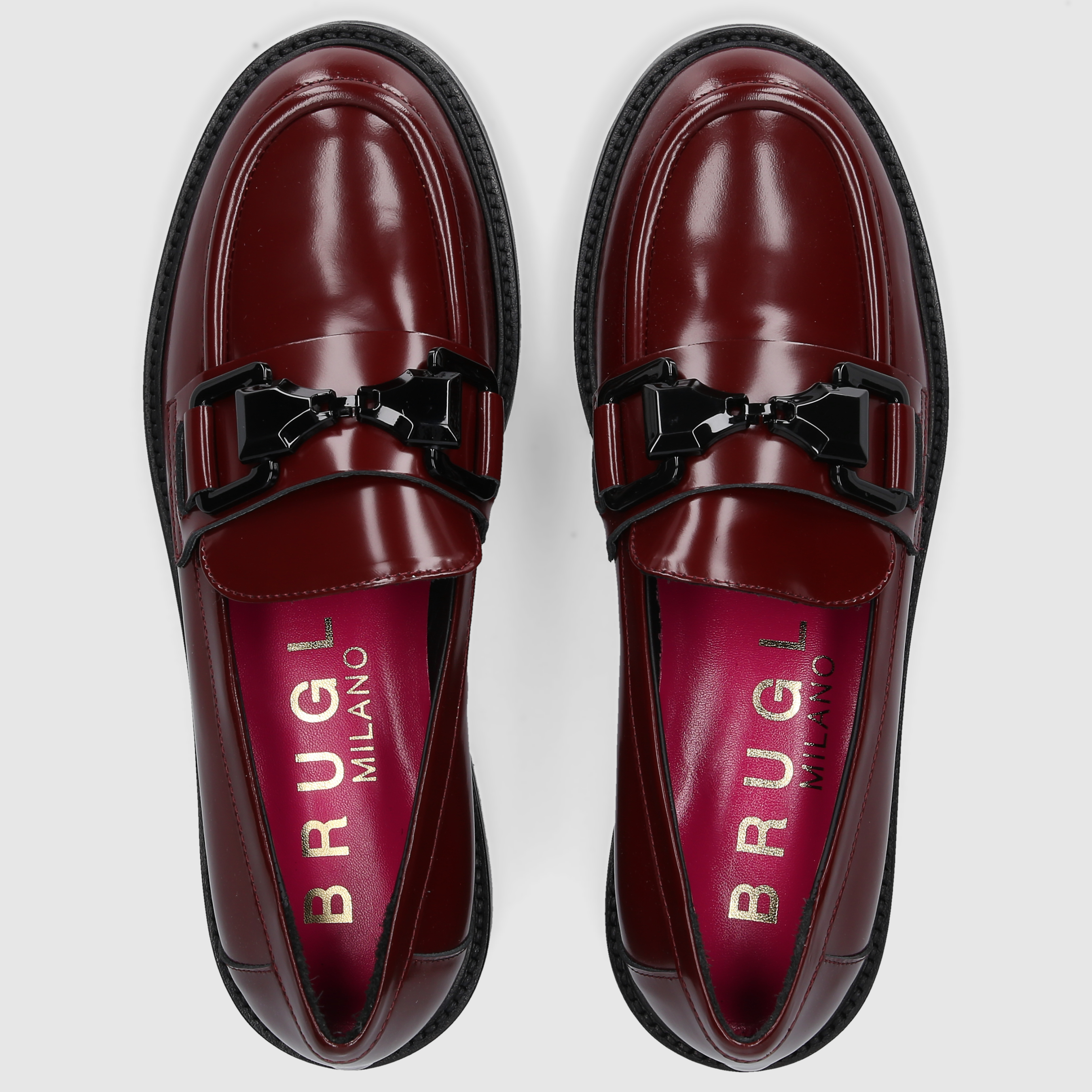 Bruglia Damen Mokkasins 9107 BORDEAUX