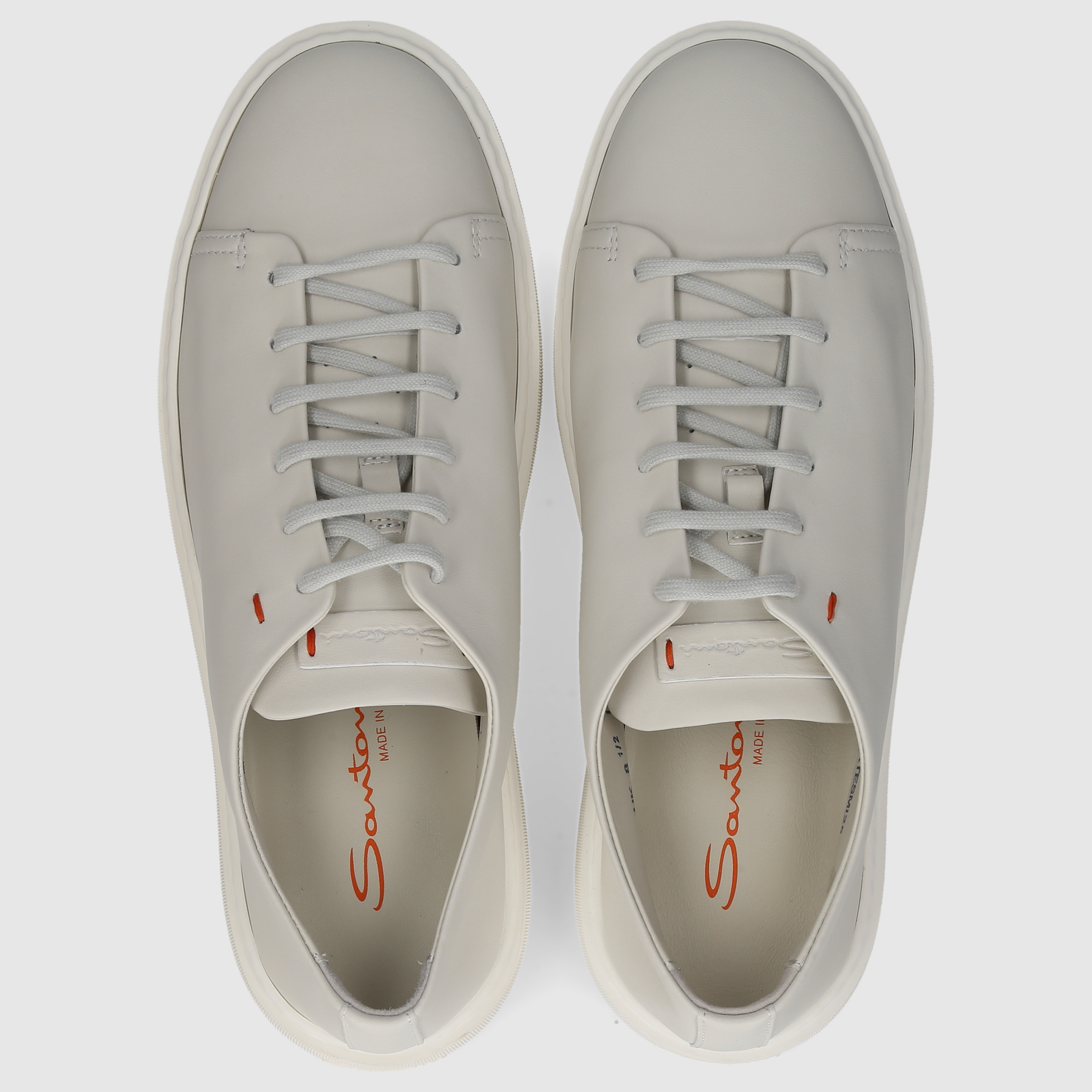 Santoni Men's Sneakers MBCD21640BARTESM WHITE
