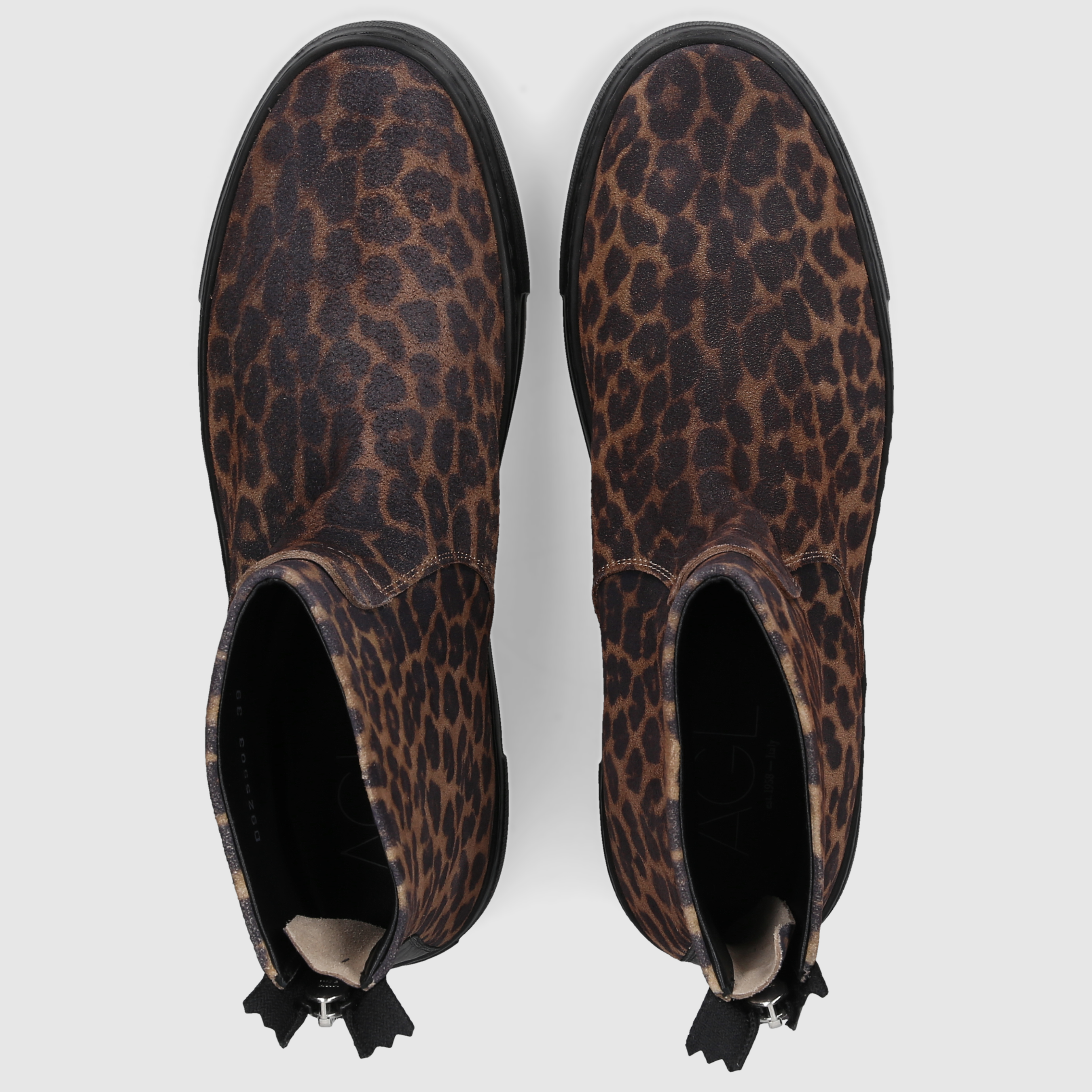 AGL Attilio Giusti Leombruni Damen Stiefeletten D925503PGKV2344157 BRAUN-KOMBI