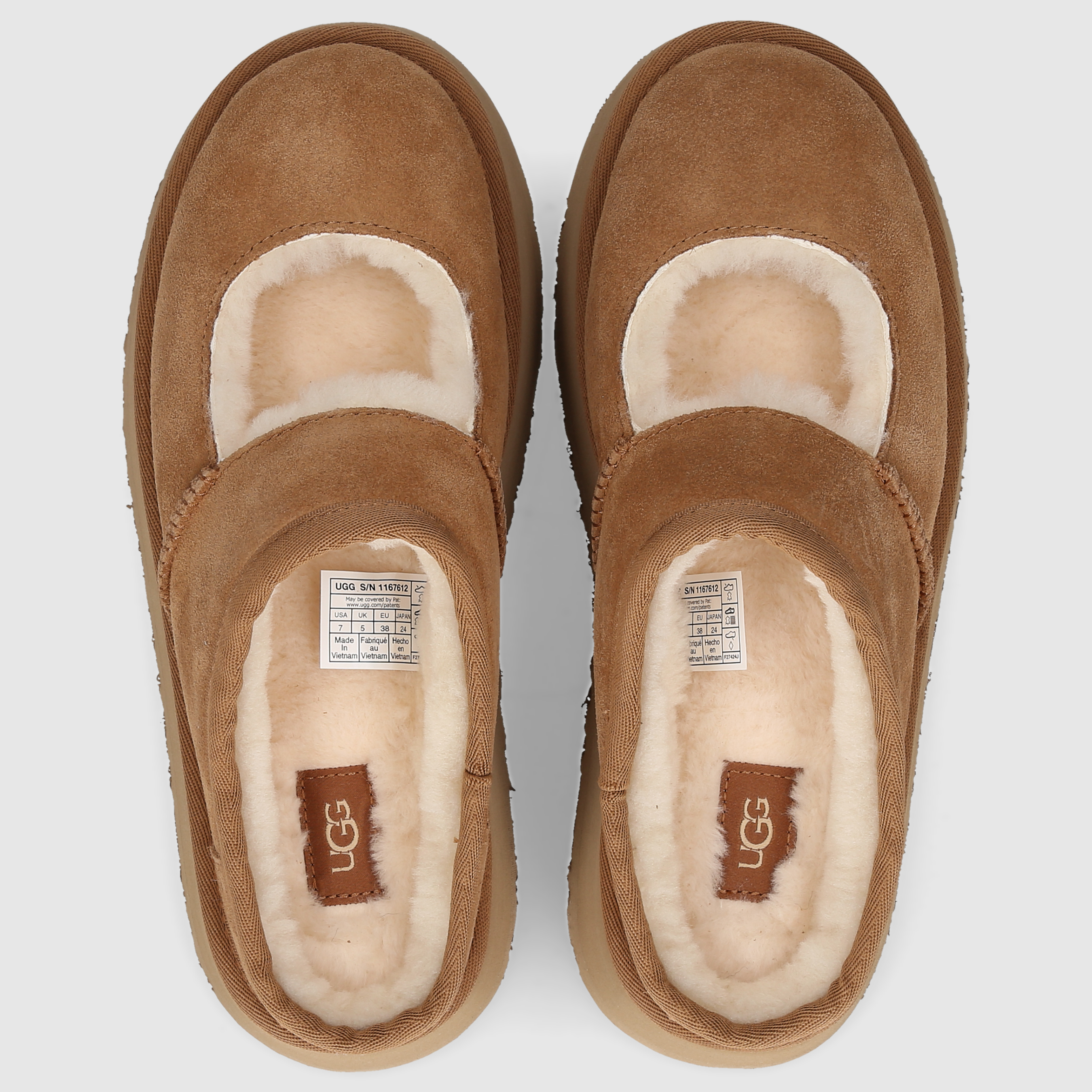 UGG W MULES/CLOKS FLAT 1167612CHE Brown